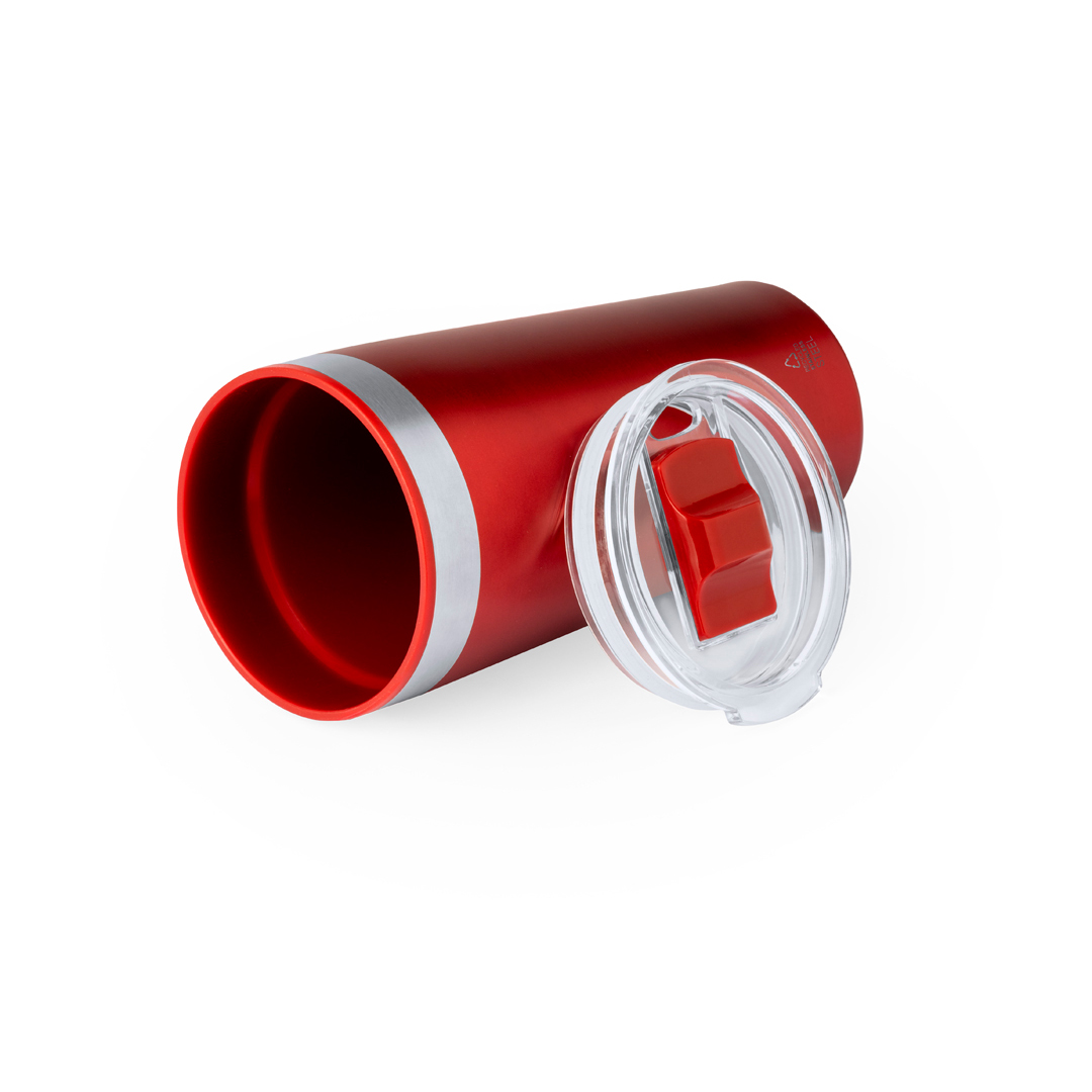 Vaso térmico personalizado Dione de acero reciclado de 600ml - Termos personalizados - Regalo Promocional Personalizado - vista alternativa