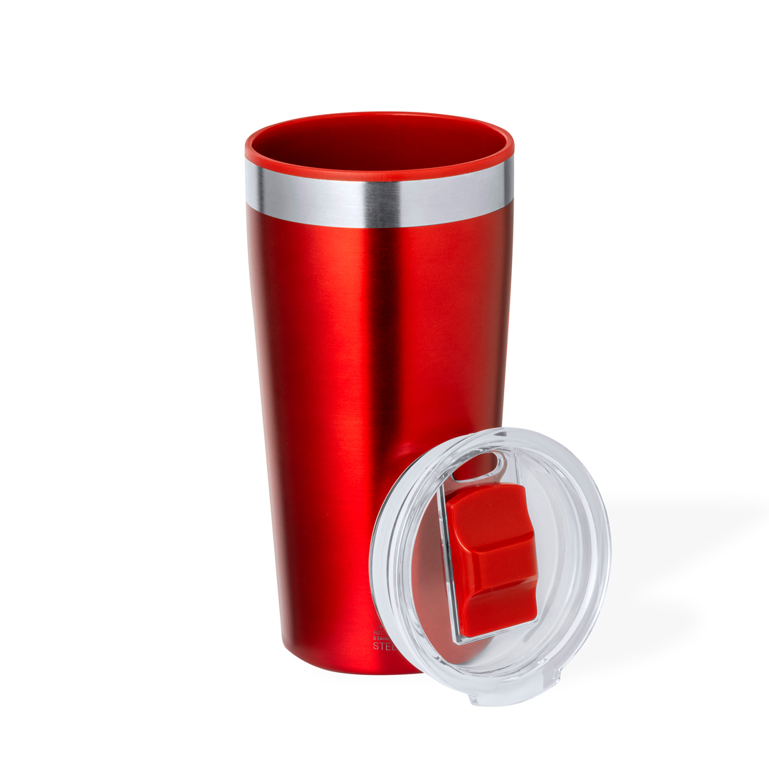 Vaso térmico personalizado Dione de acero reciclado de 600ml - Termos personalizados - Regalo Promocional Personalizado - imagen 3