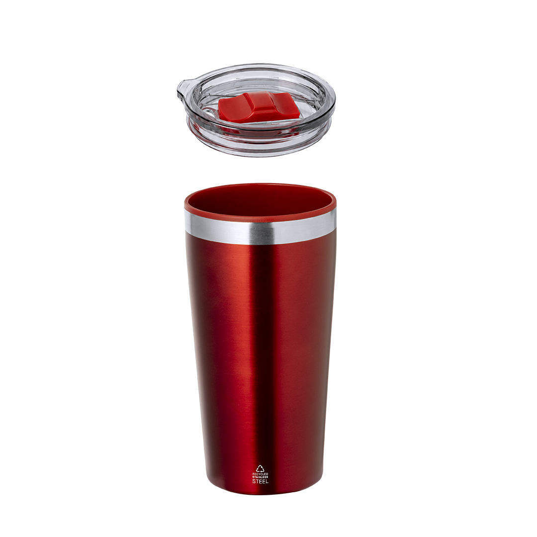 Vaso térmico personalizado Dione de acero reciclado de 600ml - Termos personalizados - Regalo Promocional Personalizado - imagen 7