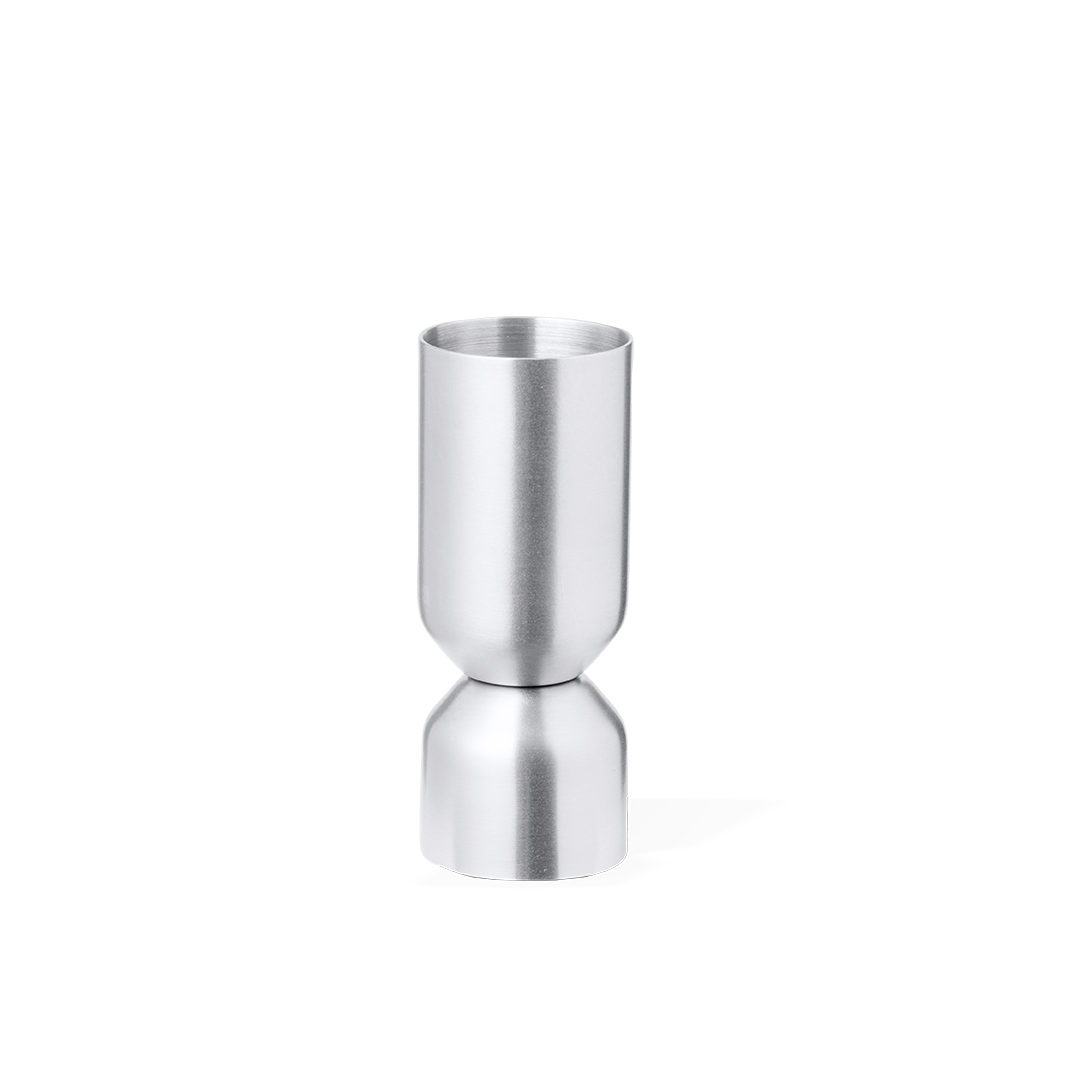 Medidor bebidas personalizado Zirano de acero inox con caja kraft - Hogar - Regalo Promocional Personalizado