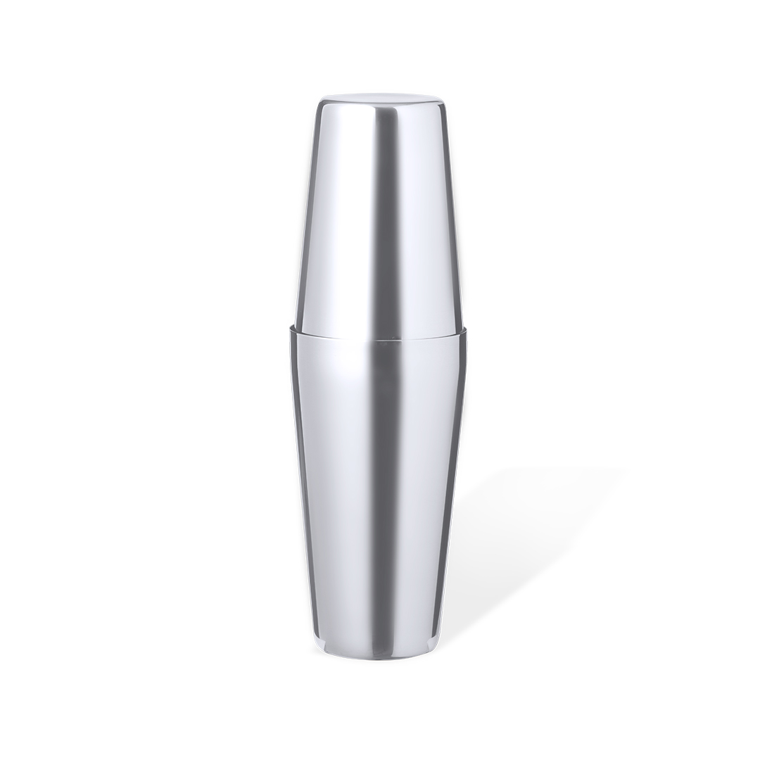 Coctelera personalizada Stiwar de acero inox doble vaso de 500ml - Otros accesorios bodega - Regalo Promocional Personalizado