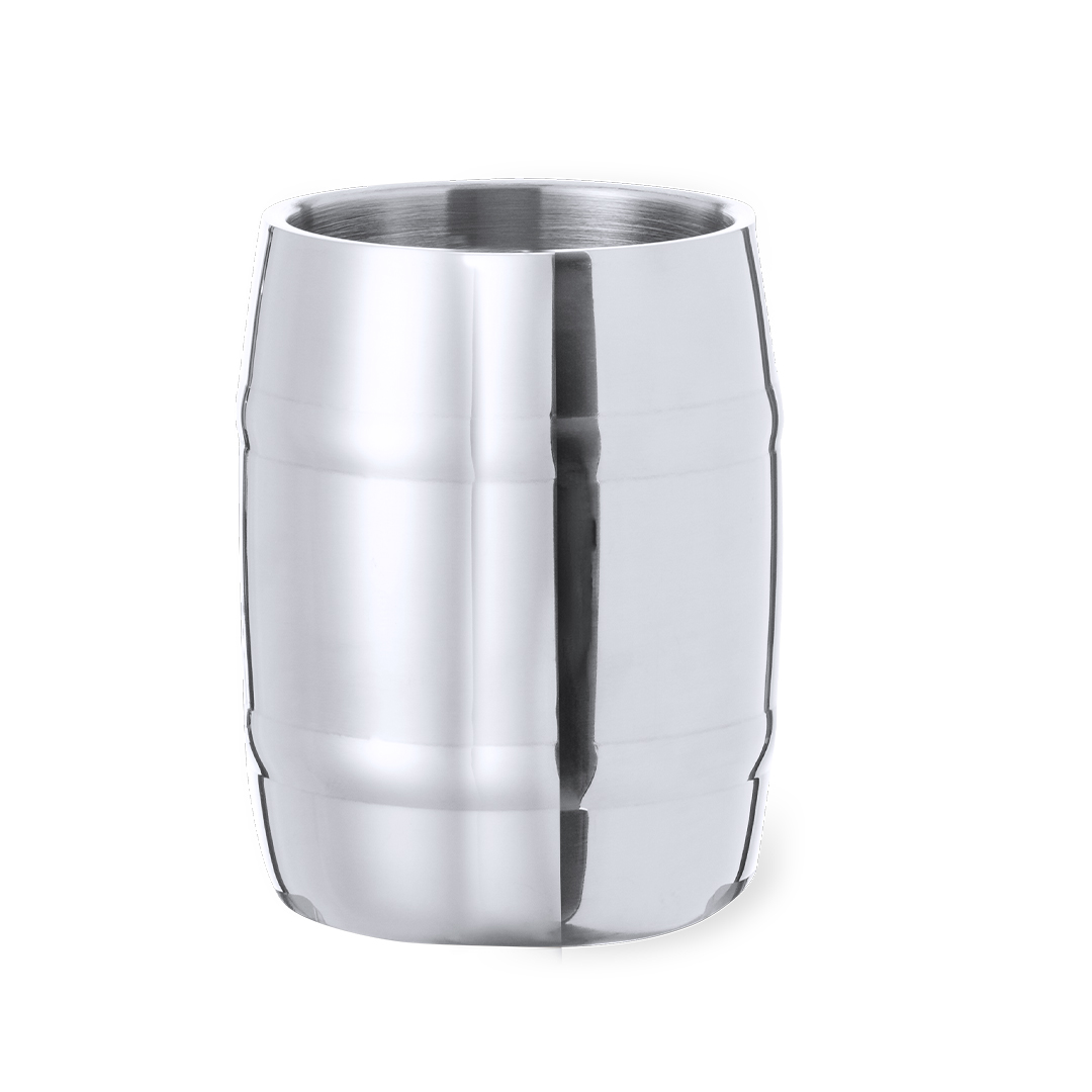 Jarra personalizada Solara de acero inox forma barril 450ml cervecera - Otros accesorios cocina - Regalo Promocional Personalizado - imagen 3