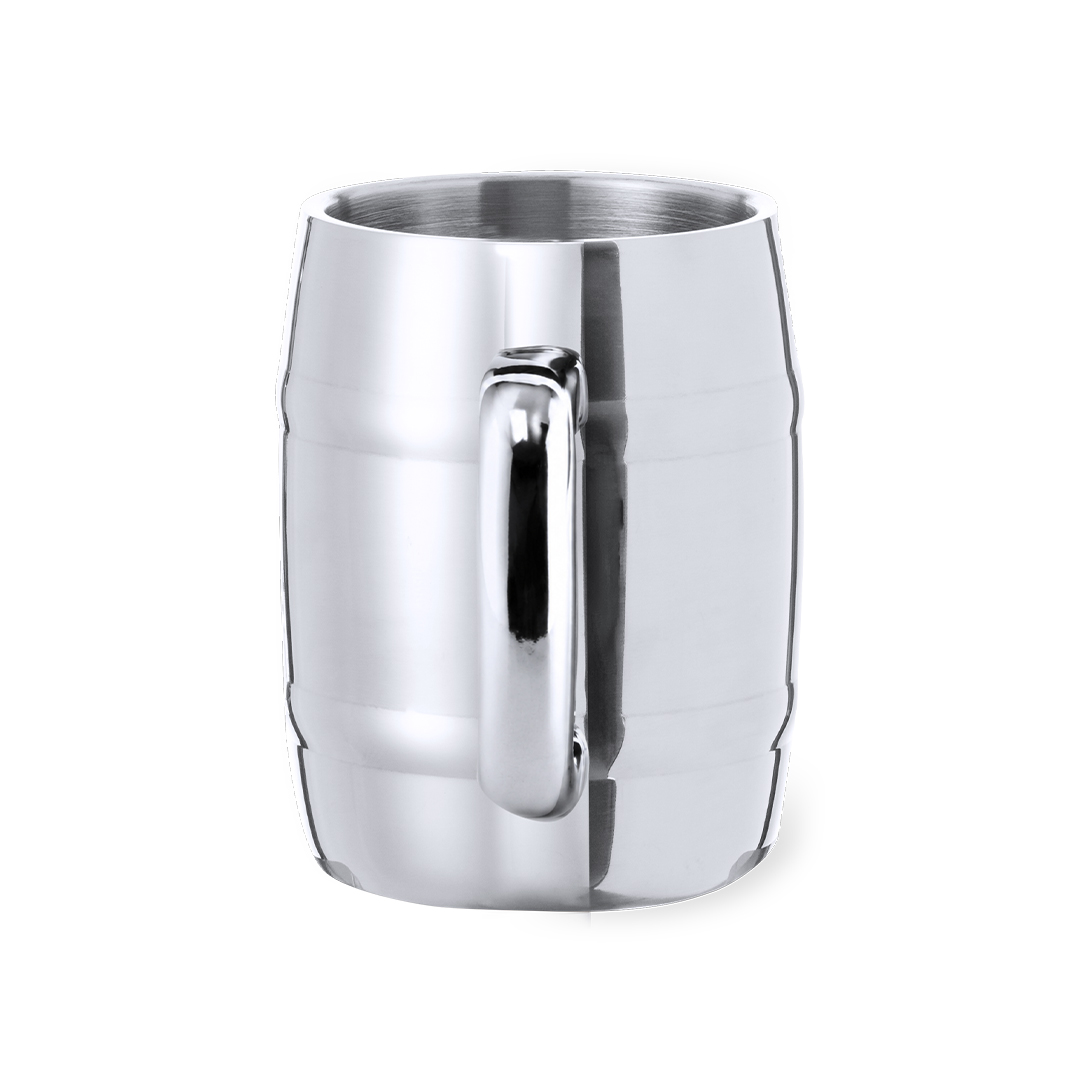 Jarra personalizada Solara de acero inox forma barril 450ml cervecera - Otros accesorios cocina - Regalo Promocional Personalizado - imagen 4