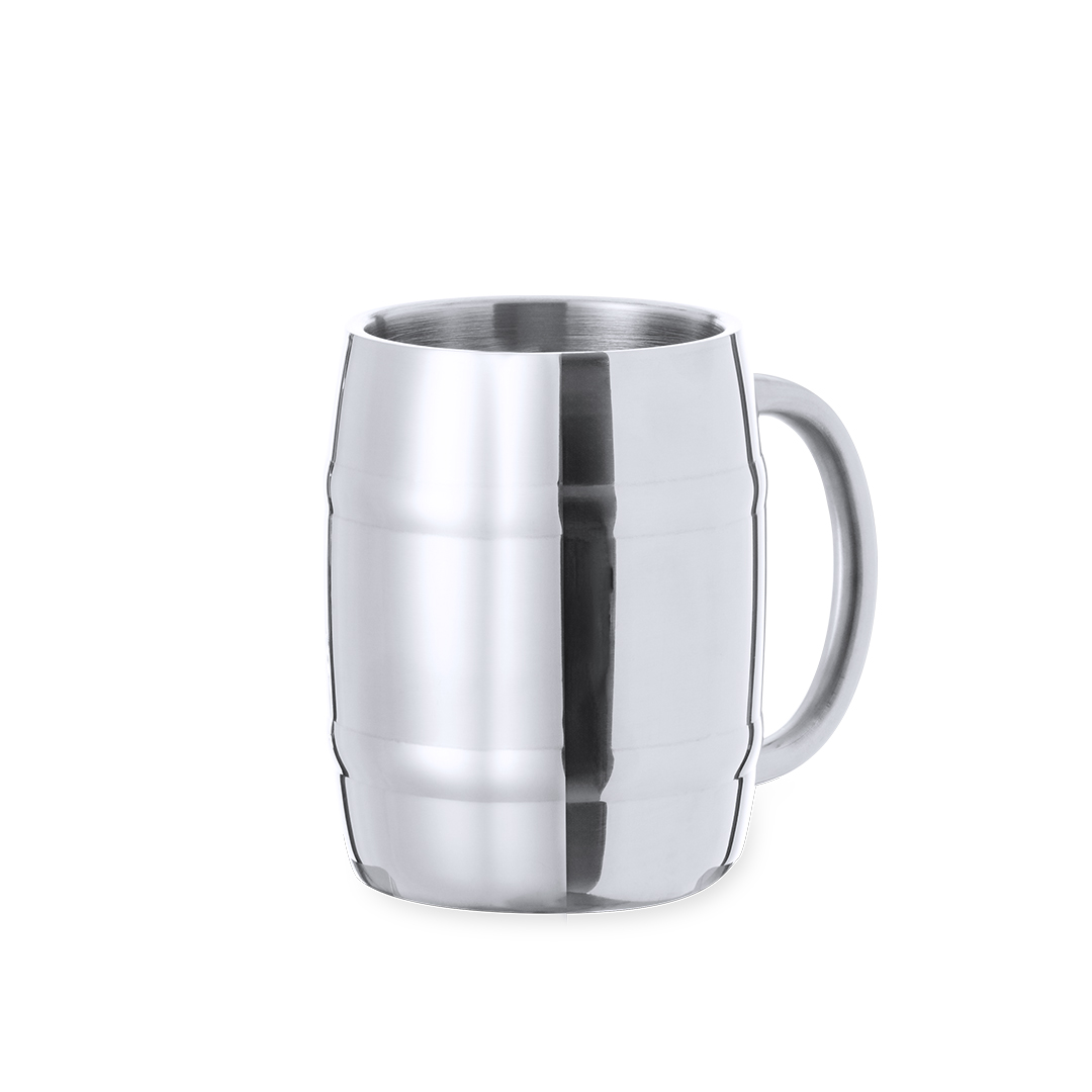 Jarra personalizada Solara de acero inox forma barril 450ml cervecera - Otros accesorios cocina - Regalo Promocional Personalizado