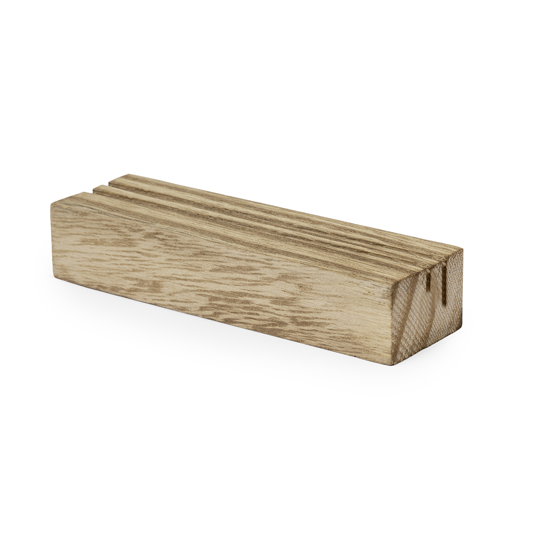 Portagráfica personalizada Hyrokin de madera con pizarra reversible - Hogar - Regalo Promocional Personalizado - vista alternativa