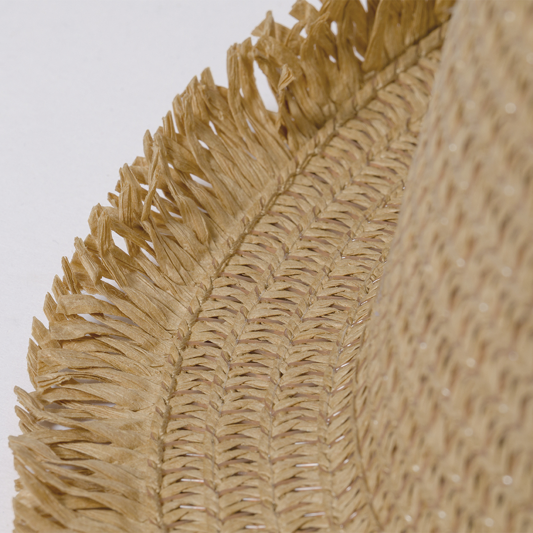 Sombrero de paja personalizado Harmon elegante