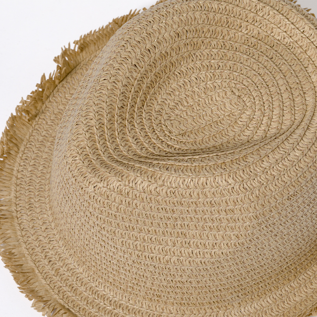 Sombrero de paja personalizado Harmon elegante - Verano - Regalo Promocional Personalizado - vista alternativa