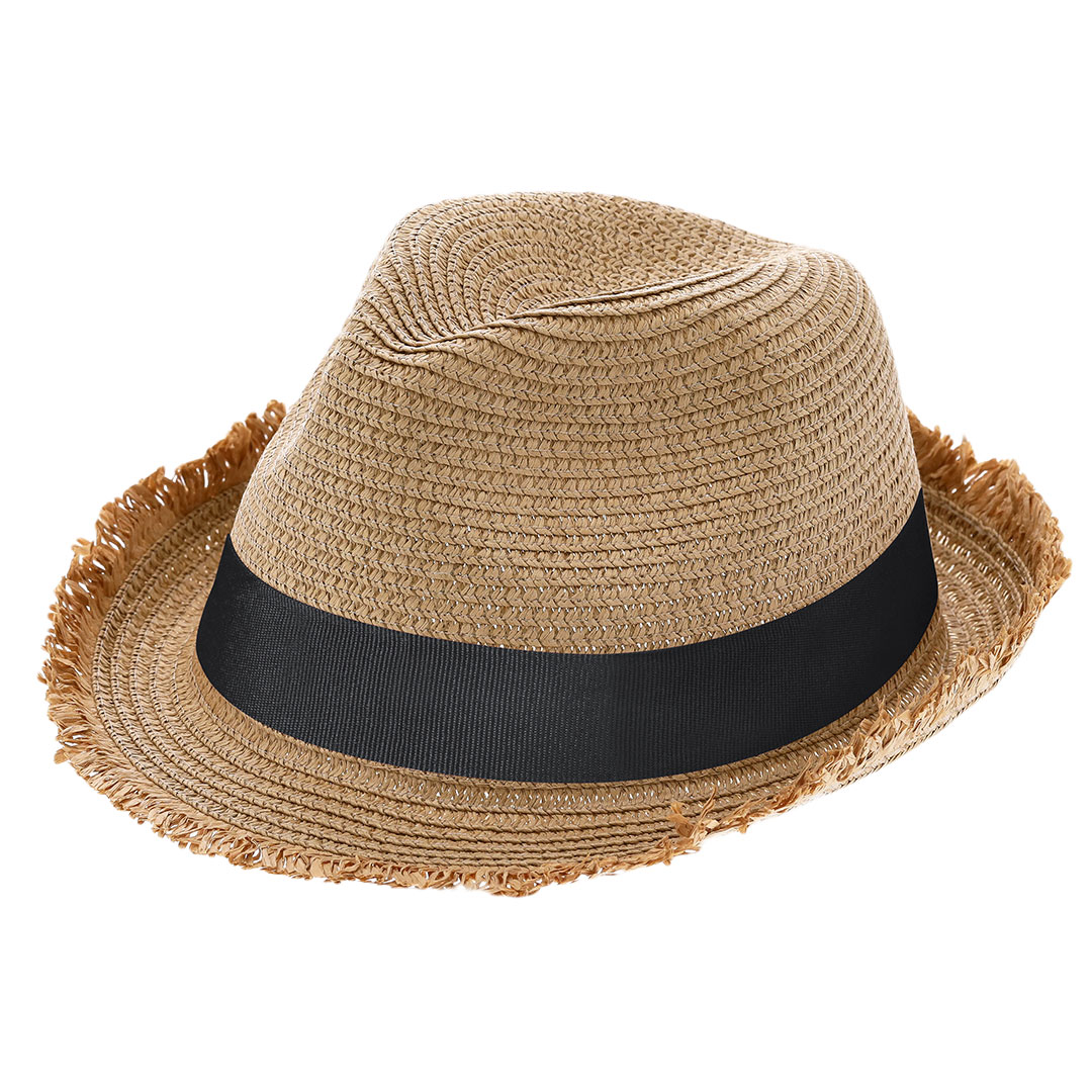 Sombrero de paja personalizado Harmon elegante - Verano - Regalo Promocional Personalizado - imagen 3