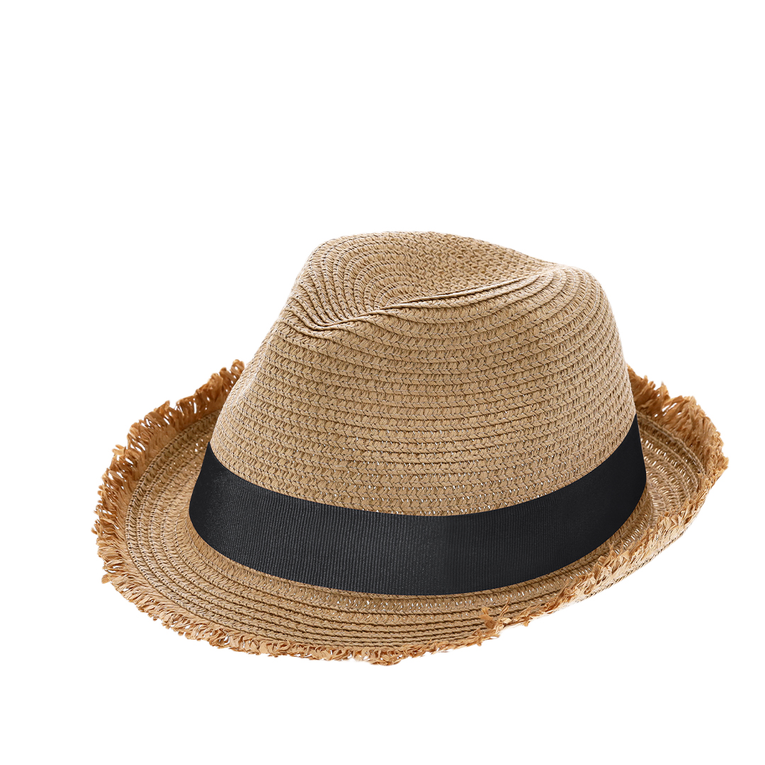 Sombrero de paja personalizado Harmon elegante - Verano - Regalo Promocional Personalizado