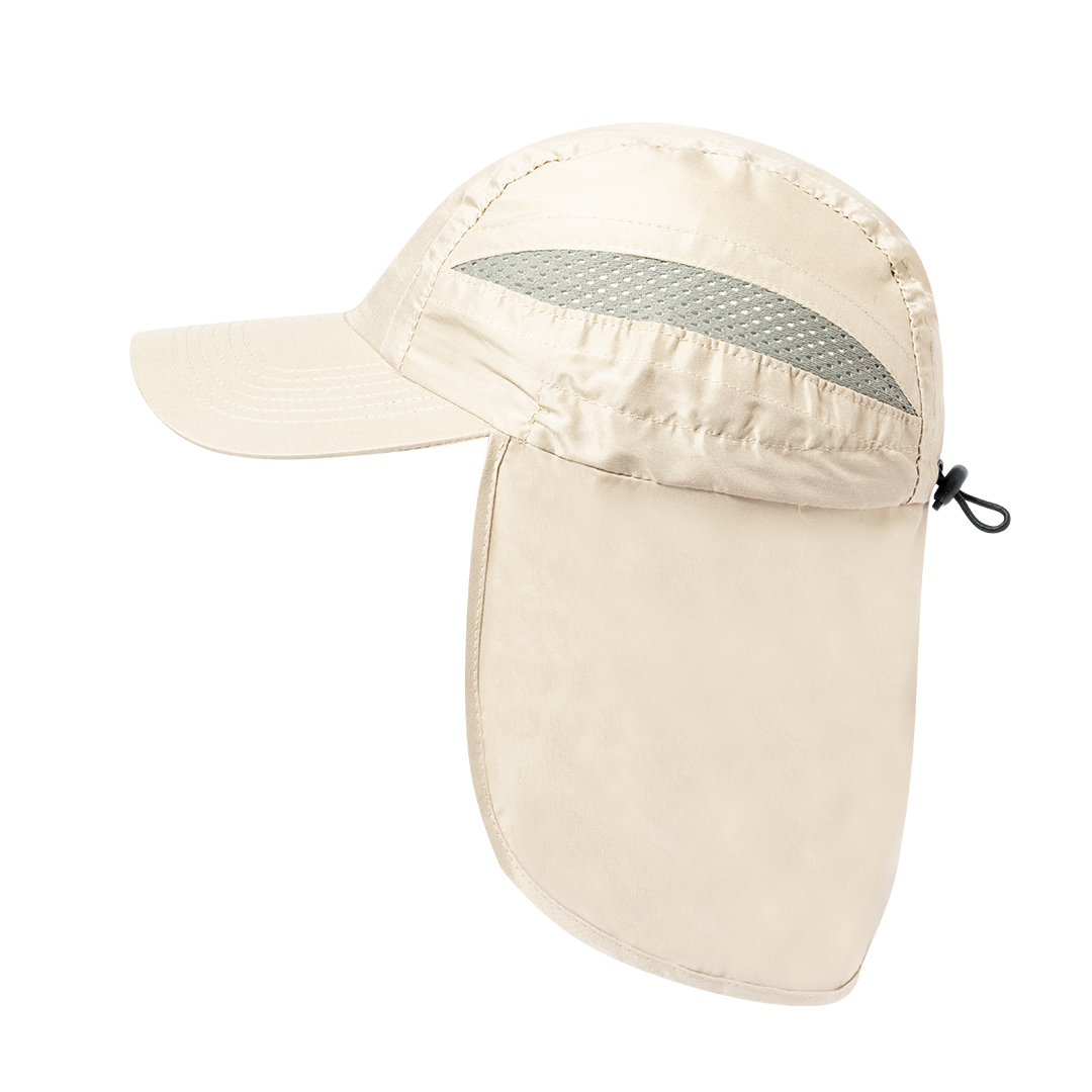 Gorra personalizada Levant deportiva bicolor con protección cuello - Gorras y sombreros - Regalo Promocional Personalizado - vista alternativa