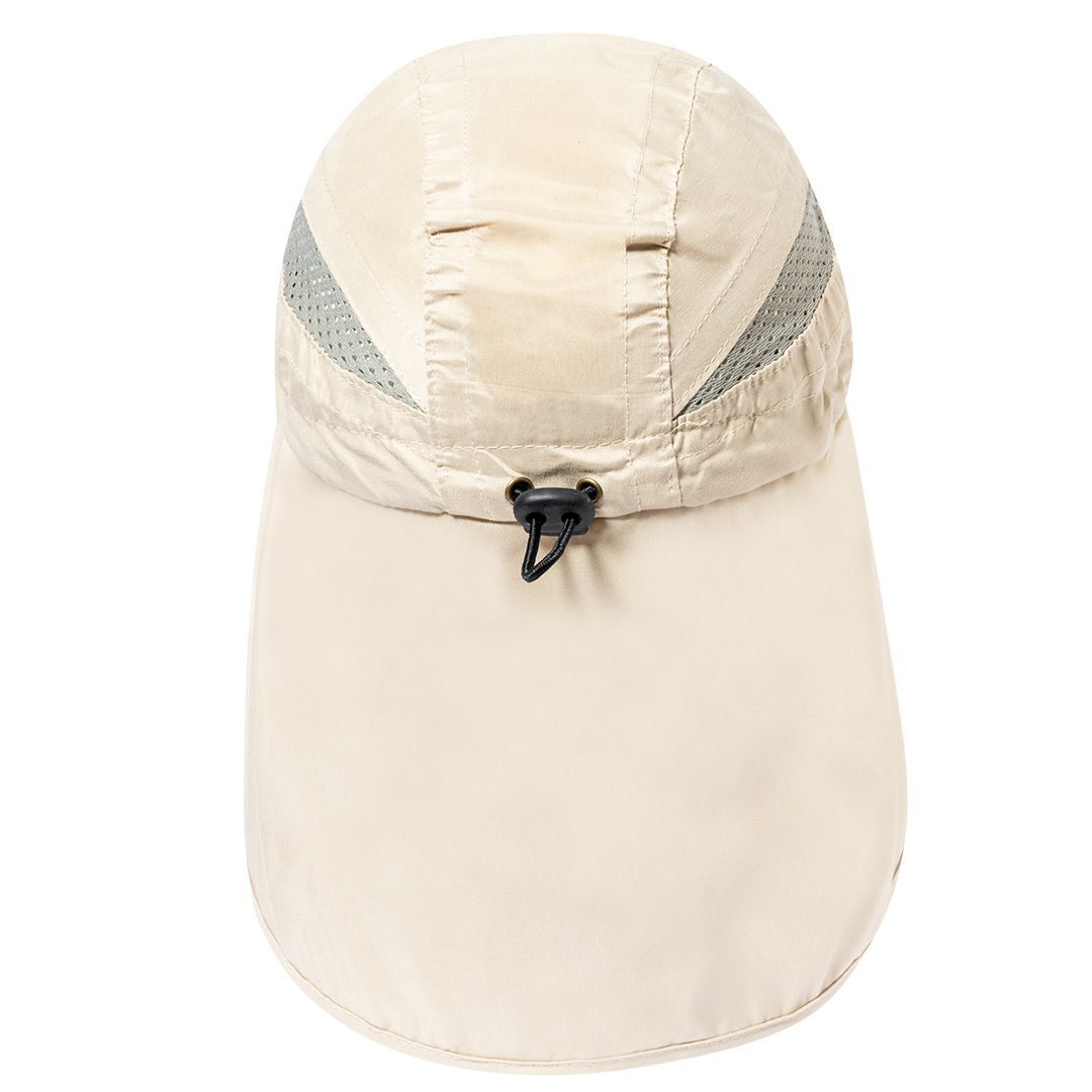 Gorra personalizada Levant deportiva bicolor con protección cuello - Gorras y sombreros - Regalo Promocional Personalizado - imagen 4