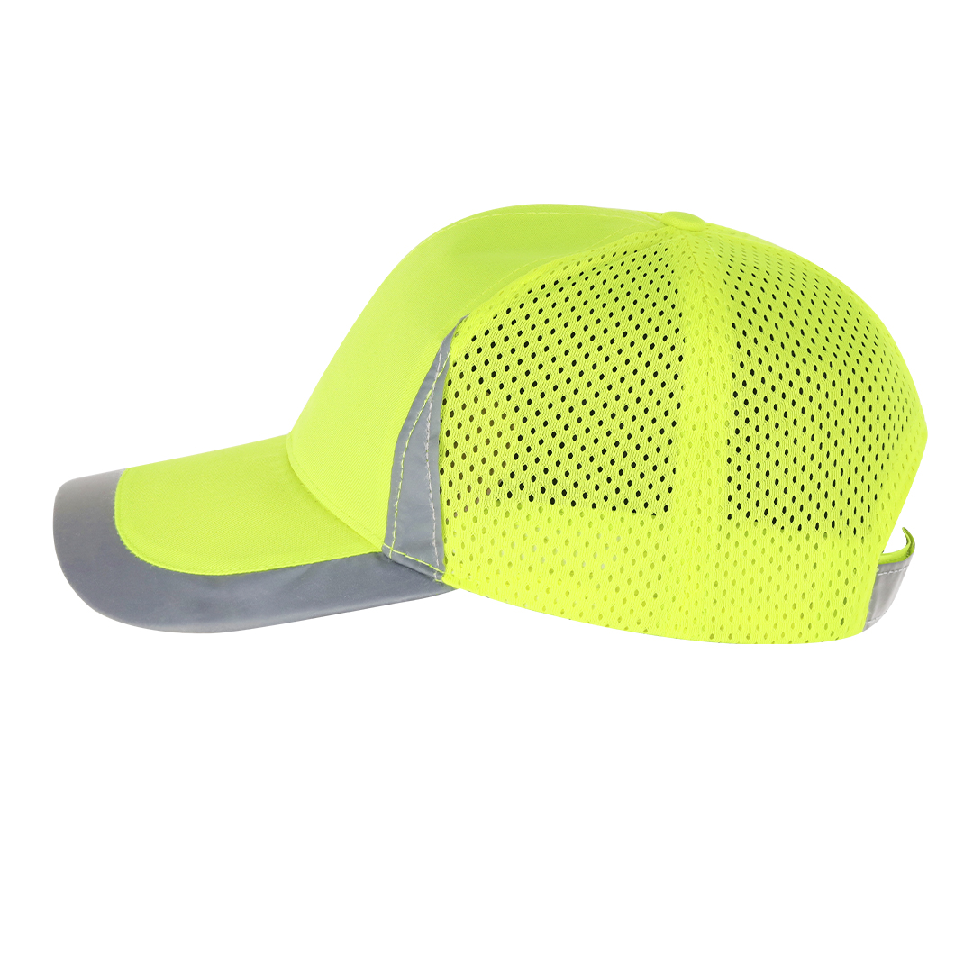 Gorra personalizada Destada deportiva reflectante amarillo flúor - Gorras y sombreros - Regalo Promocional Personalizado - vista alternativa