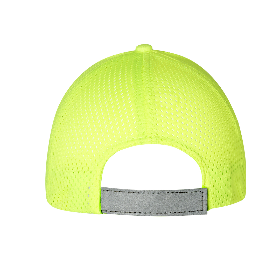 Gorra personalizada Destada deportiva reflectante amarillo flúor - Gorras y sombreros - Regalo Promocional Personalizado - imagen 3