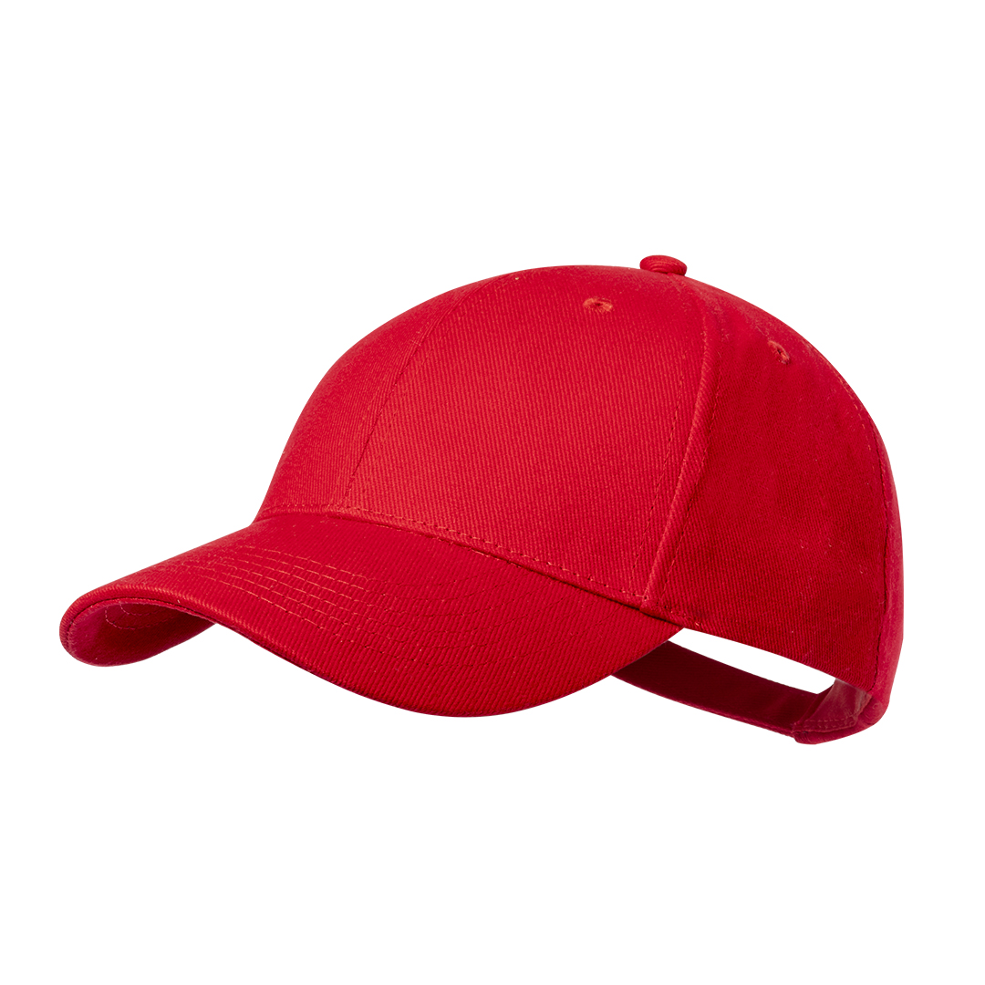 Gorra personalizada Calipso de 6 paneles algodón orgánico