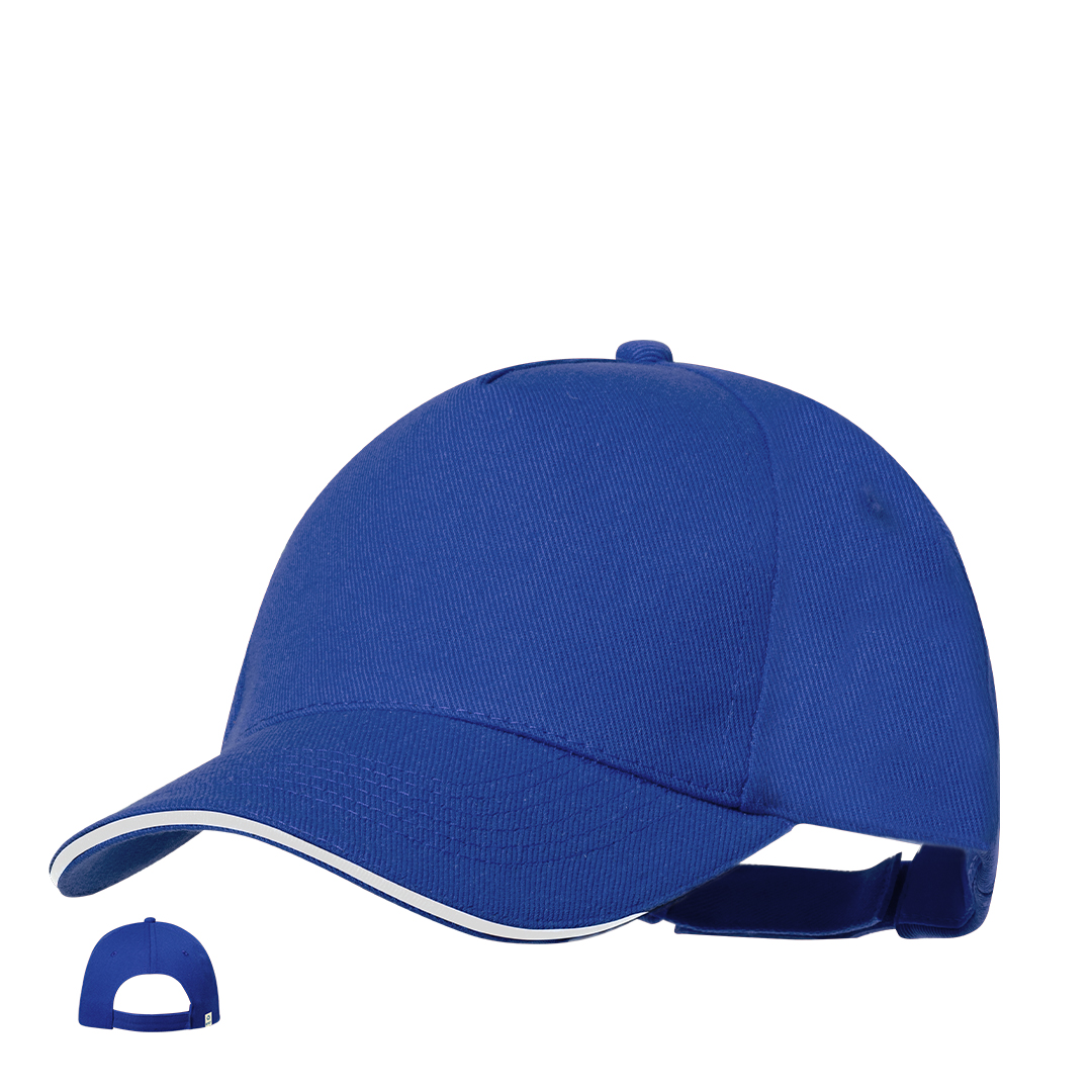 Gorra personalizada Sandrok de 5 paneles RPET acolchada - Gorras y sombreros - Regalo Promocional Personalizado