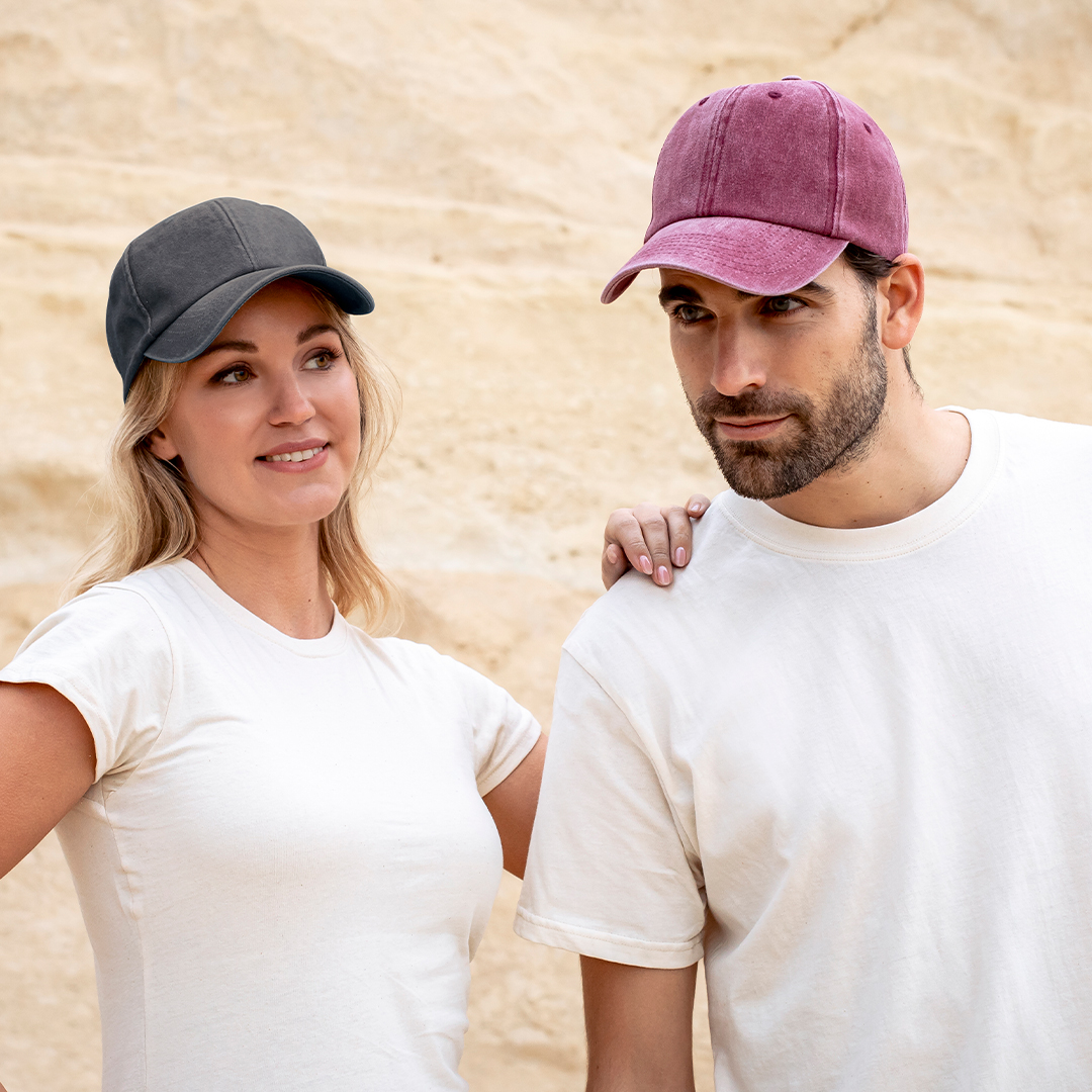 Gorra personalizada Zorp de 6 paneles algodón efecto lavado - Gorras y sombreros - Regalo Promocional Personalizado - imagen 5