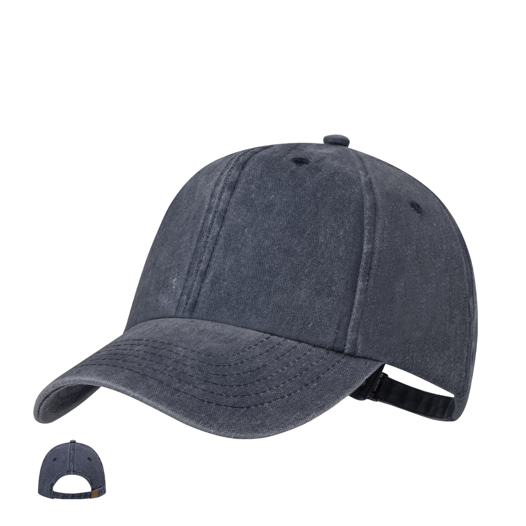 Gorra personalizada Bongs de 6 paneles algodón lavado - Gorras y sombreros - Regalo Promocional Personalizado
