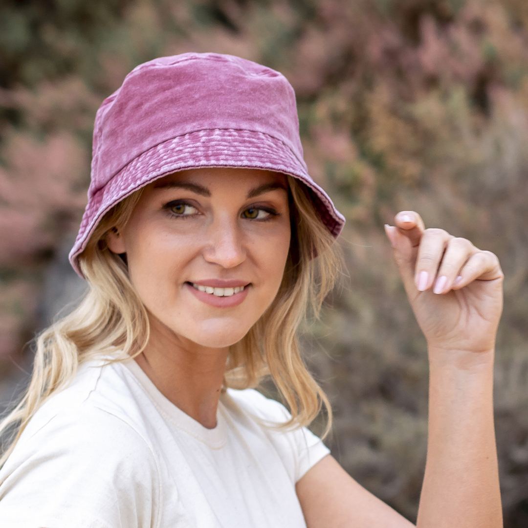 Gorro personalizado Sirocon tipo bob de algodón con efecto lavado transpirable - Gorros personalizados - Regalo Promocional Personalizado - vista alternativa