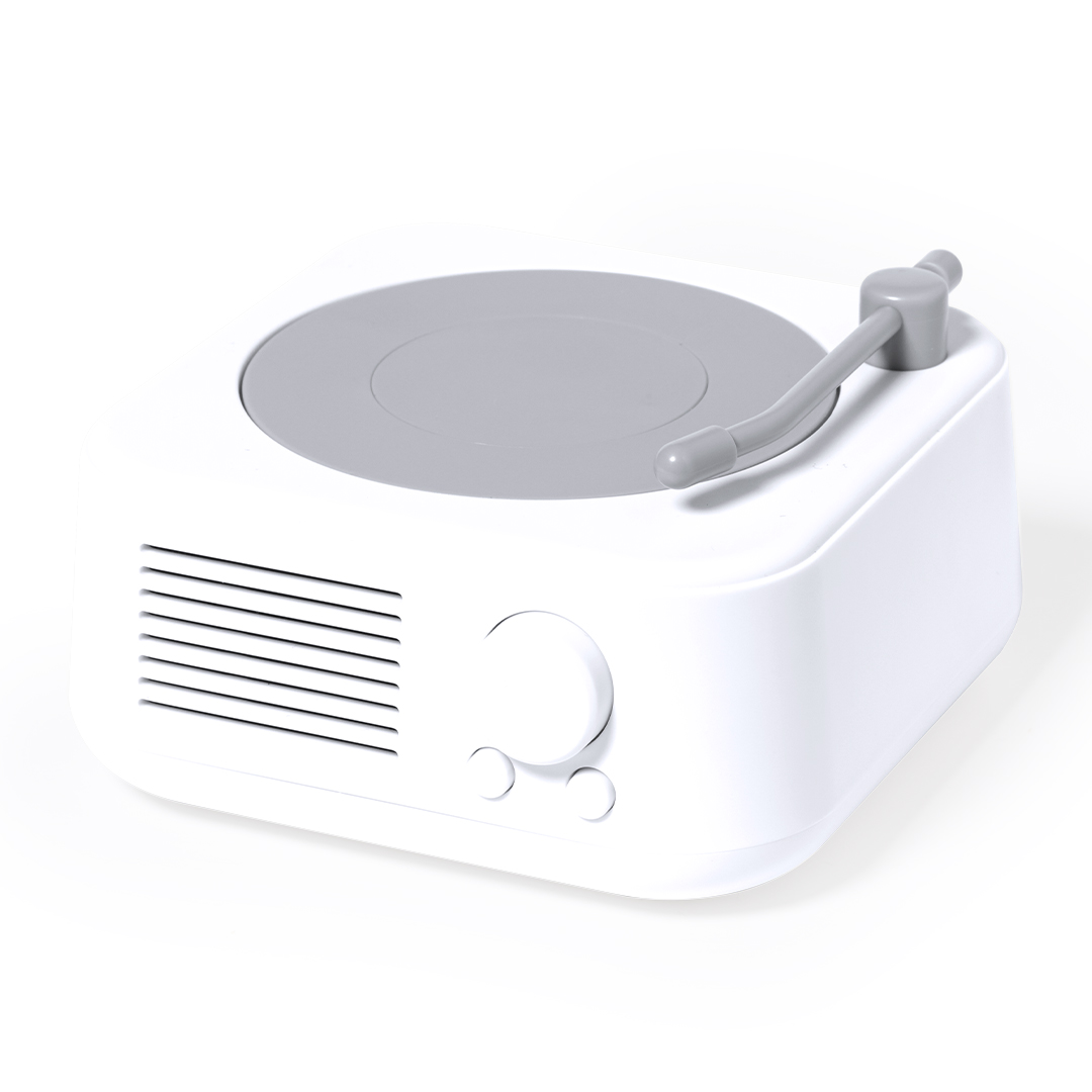 Altavoz Bitels forma tocadiscos con batería 800mAh