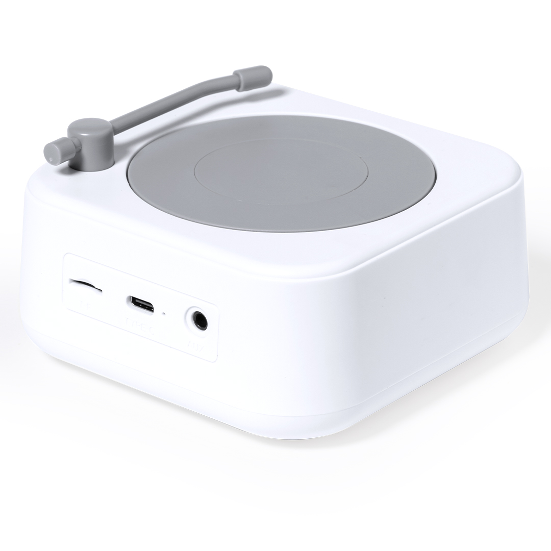 Altavoz Bitels forma tocadiscos con batería 800mAh - Tecnología - Regalo Promocional Personalizado - vista alternativa