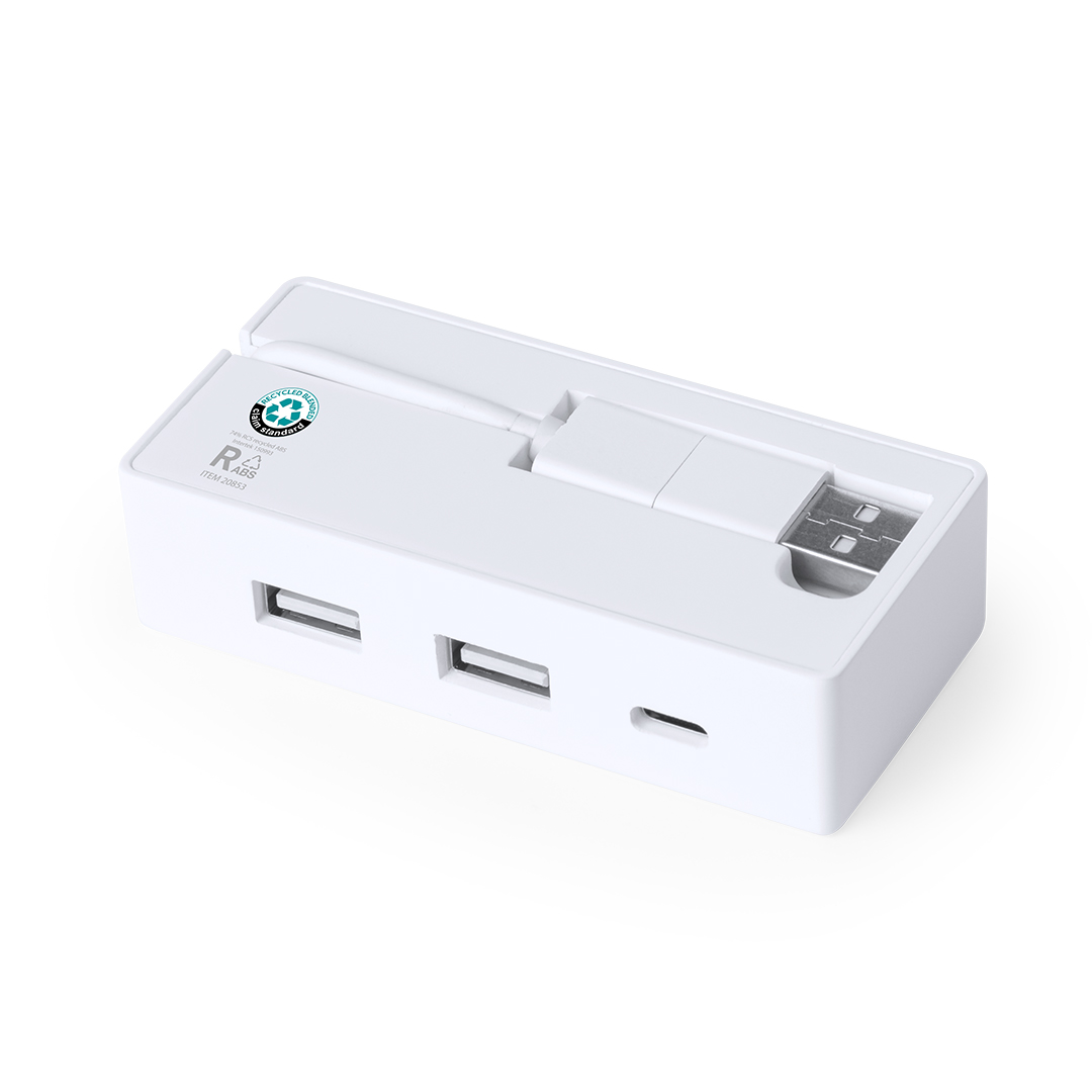 Puerto USB personalizado Nofler RCS de RABS con almacenamiento cable - Tecnología - Regalo Promocional Personalizado - imagen 3