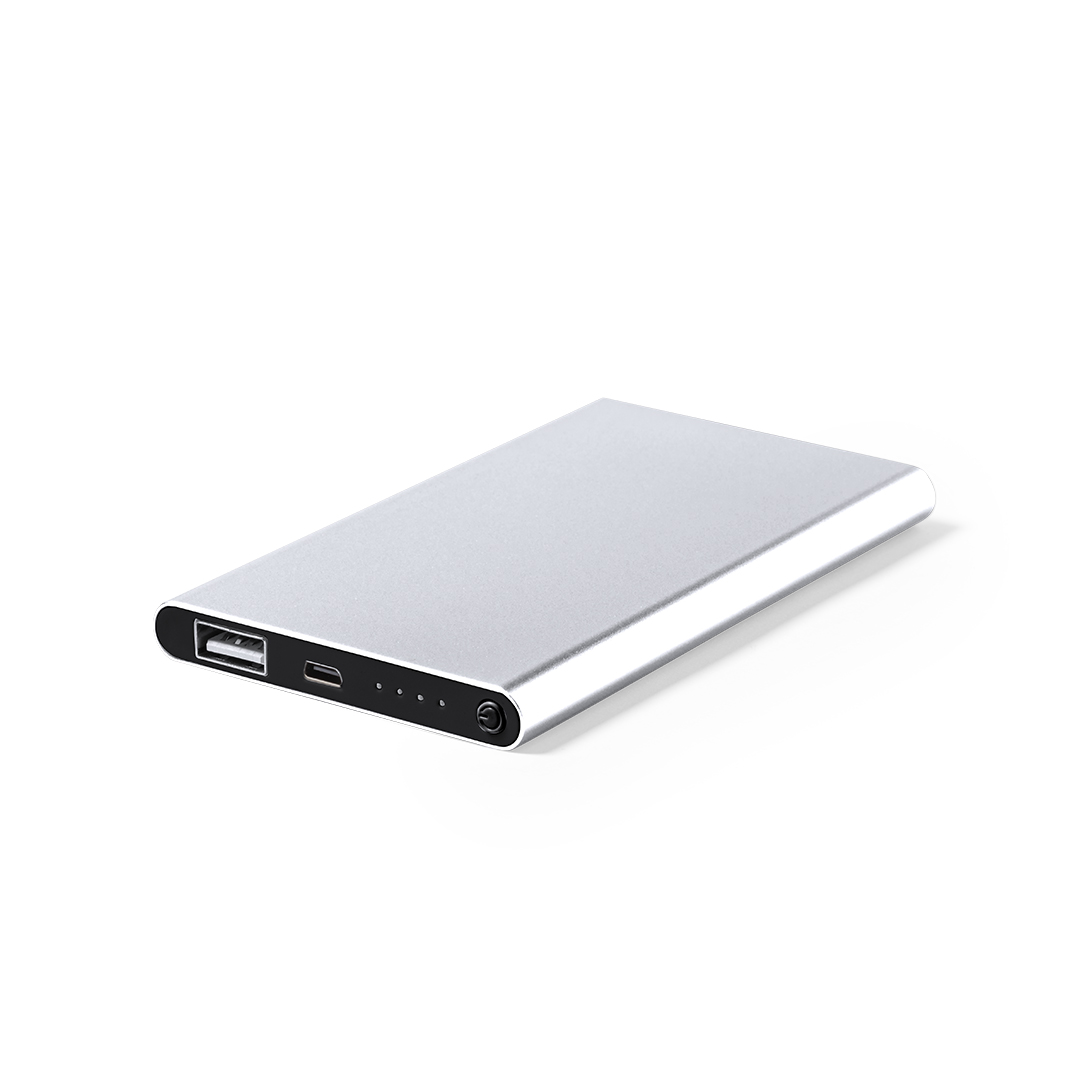 Power Bank personalizada Fagar de aluminio elegante de 4000mAh - Tecnología - Regalo Promocional Personalizado