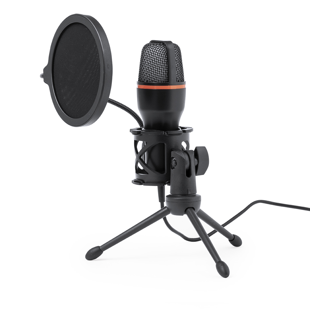 Micrófono condensador personalizado Densha con LEDs multicolor