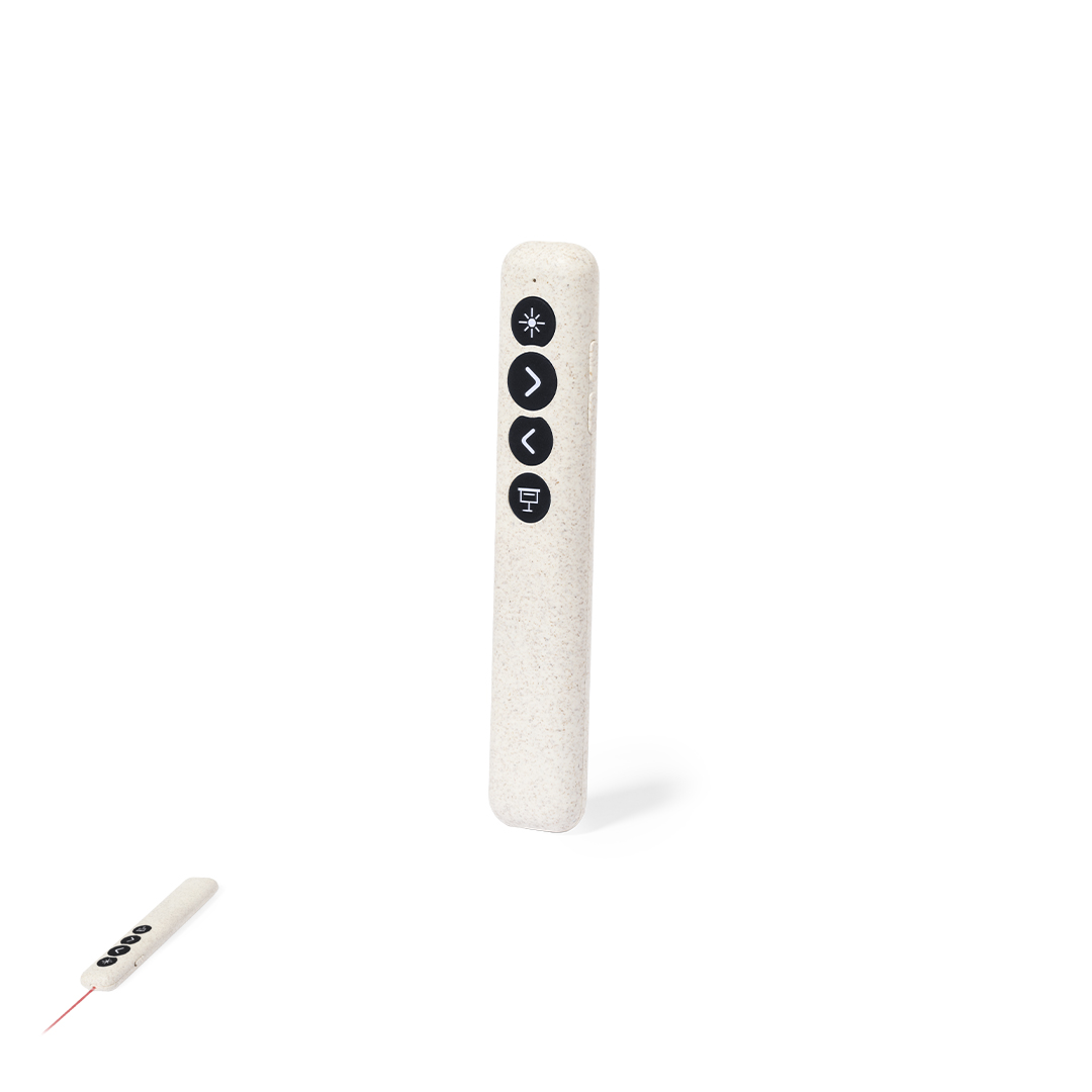 Puntero láser presentador personalizado Lesi de caña de trigo clase 2 - Tecnología - Regalo Promocional Personalizado