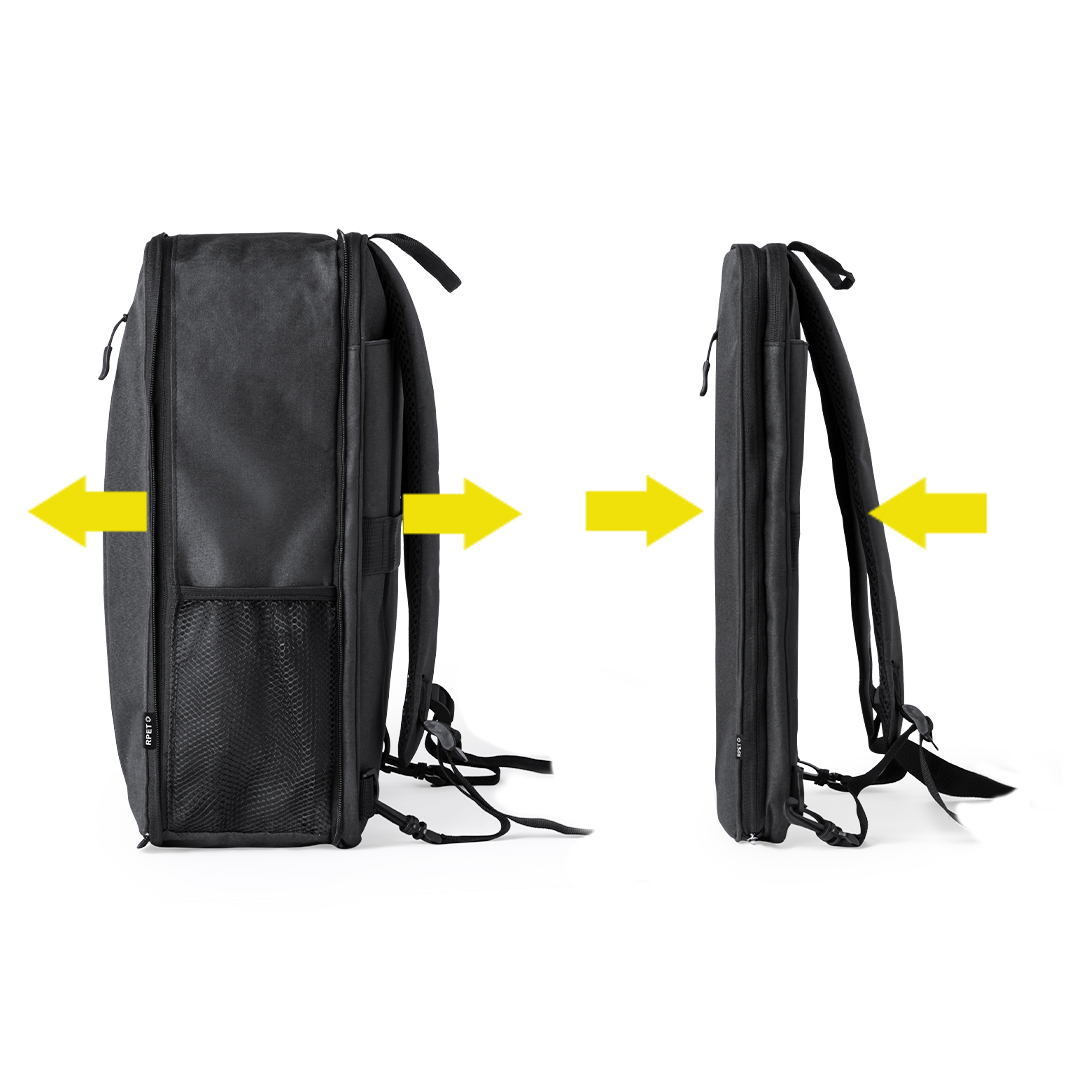 Mochila personalizada Weiter extensible de 600D RPET con cinta maleta - Mochilas personalizadas - Regalo Promocional Personalizado - imagen 11