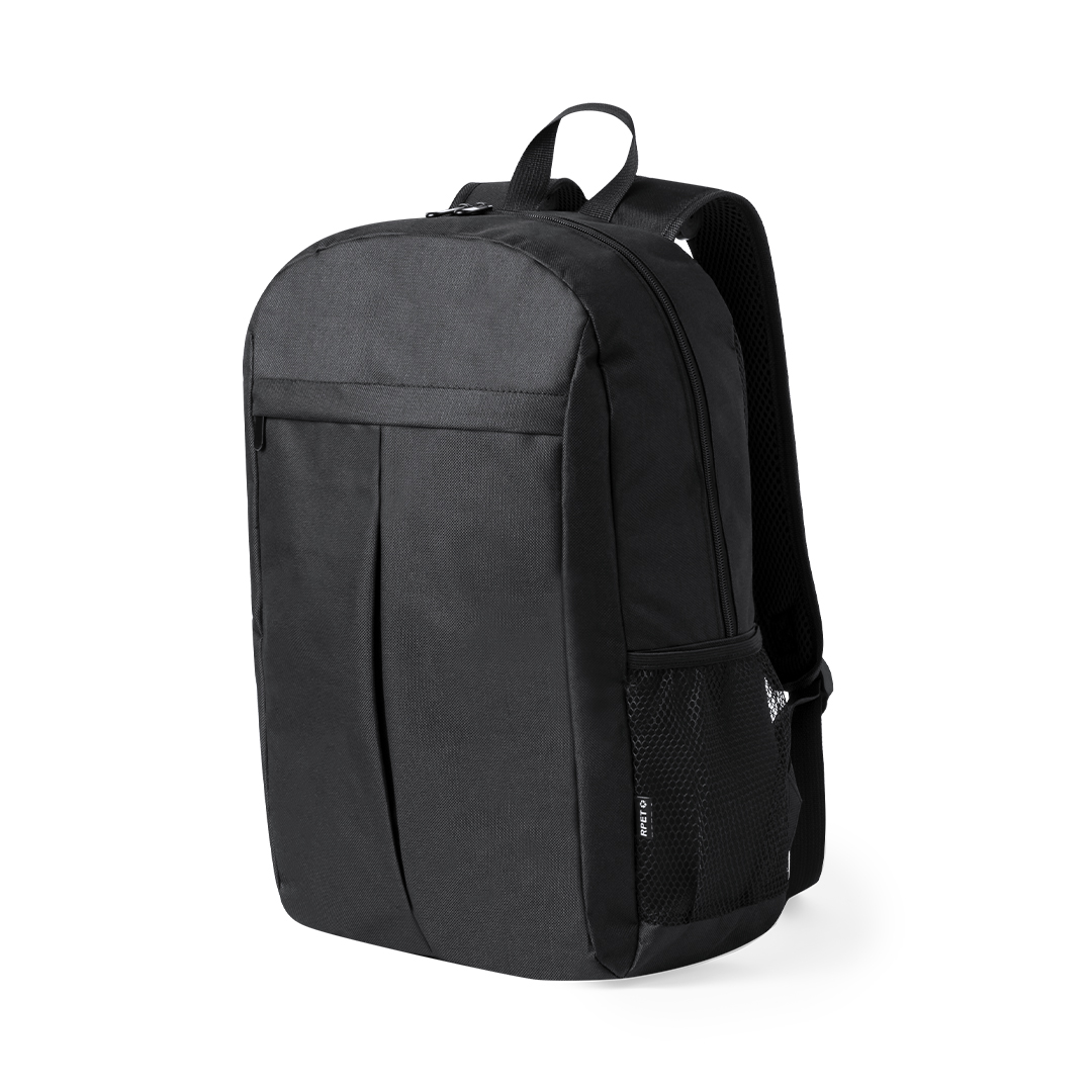Mochila personalizada Amurax de RPET 600D con compartimentos - Mochilas personalizadas - Regalo Promocional Personalizado