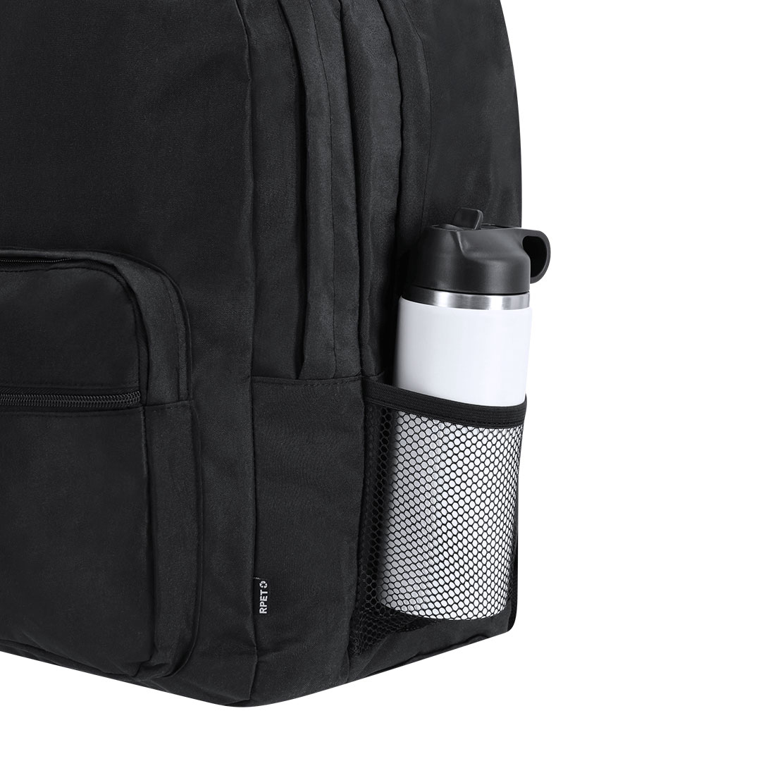 Mochila personalizada Bogart de RPET 600D con compartimentos múltiples - Mochilas personalizadas - Regalo Promocional Personalizado - imagen 7