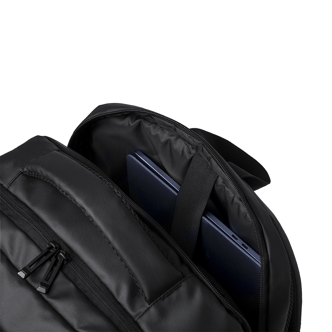 Mochila portadocumentos personalizada Tanen de polipiel urbana con portátil 17" - Mochilas personalizadas - Regalo Promocional Personalizado - imagen 5