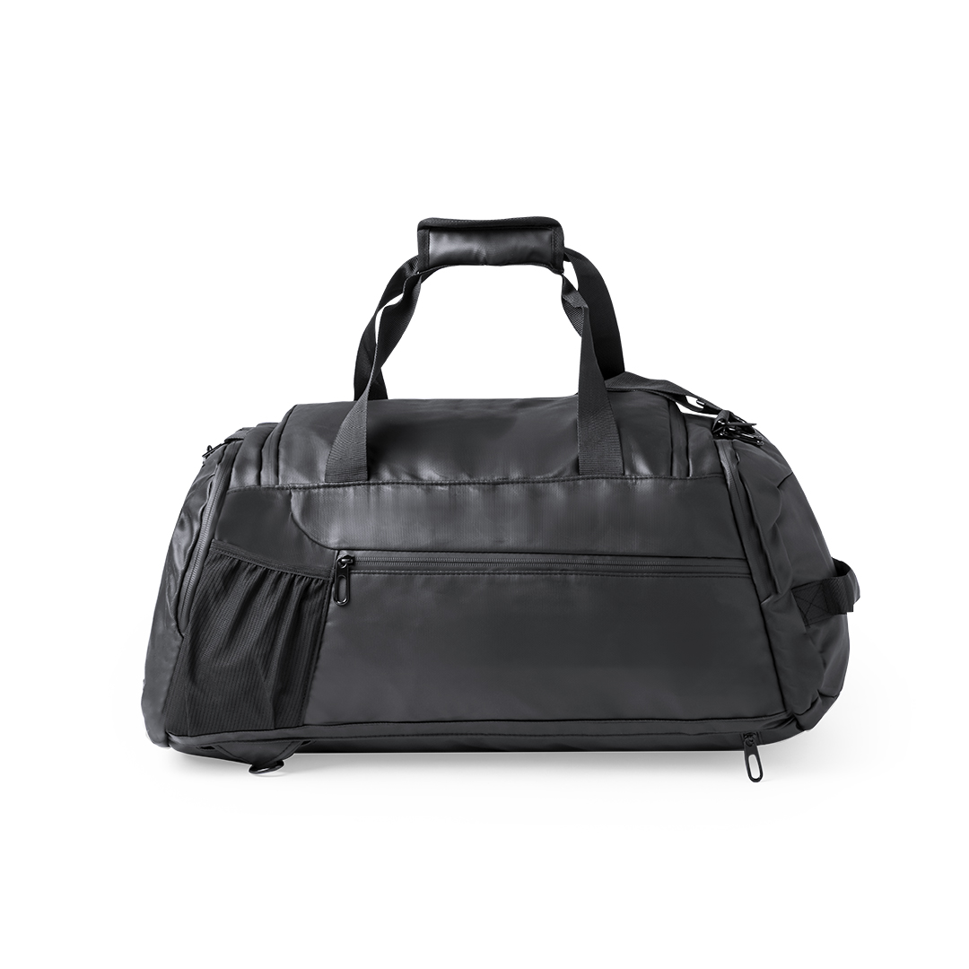 Bolso mochila personalizado Denehy de polipiel con tres opciones de transporte - Bolsas personalizadas de deporte - Regalo Promocional Personalizado - vista alternativa