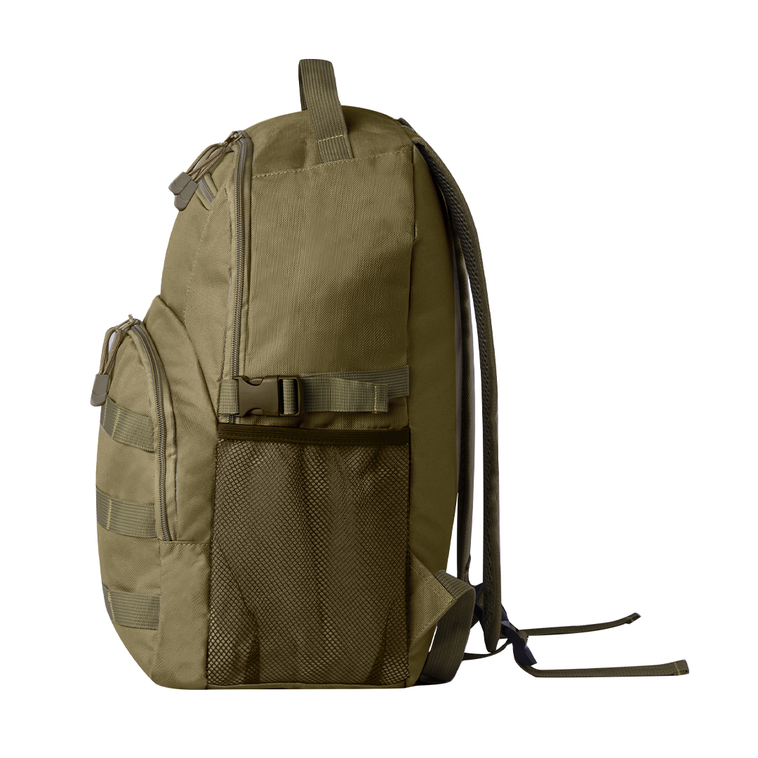 Mochila personalizada Salced táctica de poliéster 800D arena - Mochilas personalizadas - Regalo Promocional Personalizado - imagen 5