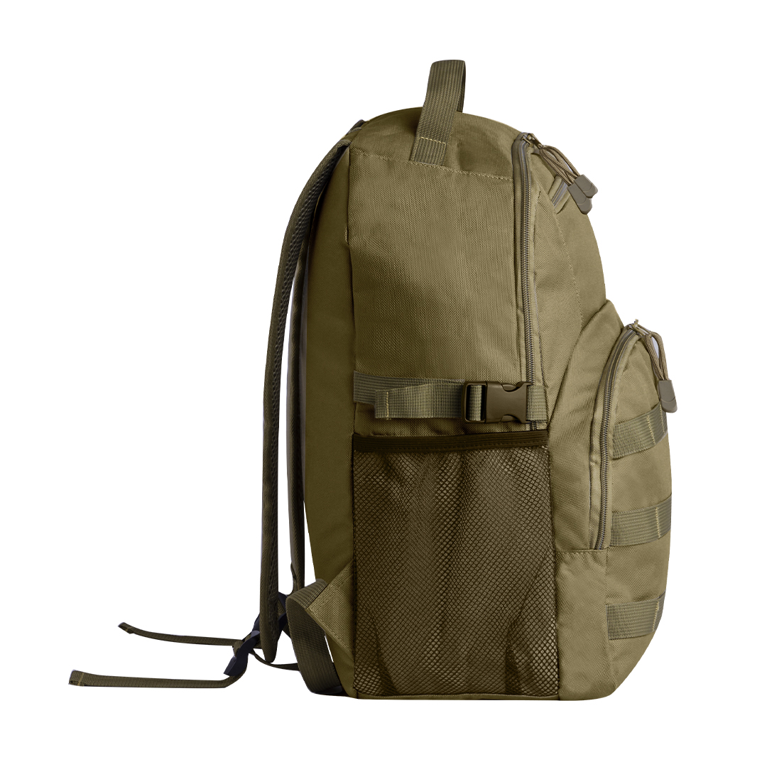 Mochila personalizada Salced táctica de poliéster 800D arena - Mochilas personalizadas - Regalo Promocional Personalizado - imagen 6