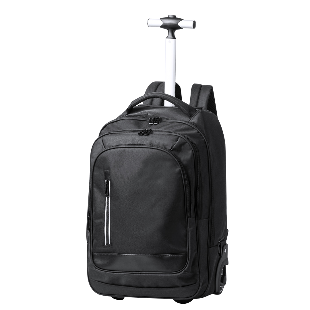 Mochila personalizada Trolley Dancan de 2 ruedas en poliéster 300D - Mochilas personalizadas - Regalo Promocional Personalizado - imagen 3