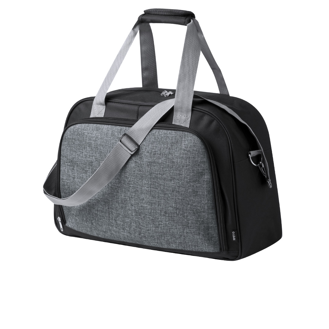 Bolso personalizado Monik de RPET 600D con doble asa y velcro - Bolsas personalizadas de deporte - Regalo Promocional Personalizado