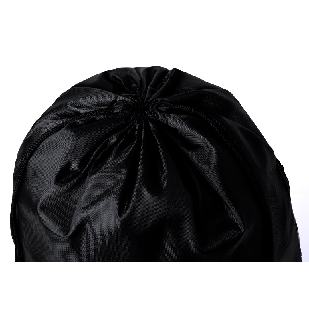 Mochila personalizada Hildan de cuerdas de RPET 210T con bolsillo lateral - Mochilas personalizadas - Regalo Promocional Personalizado - vista alternativa