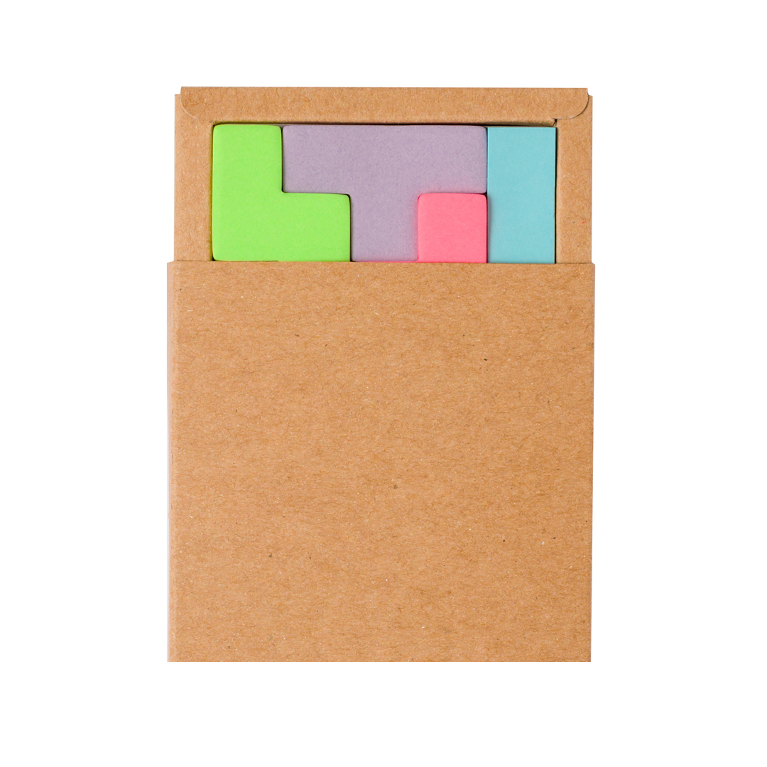 Portanotas personalizado Kuaid de cartón reciclado con mininotas geométricas - Oficina - Regalo Promocional Personalizado - imagen 4