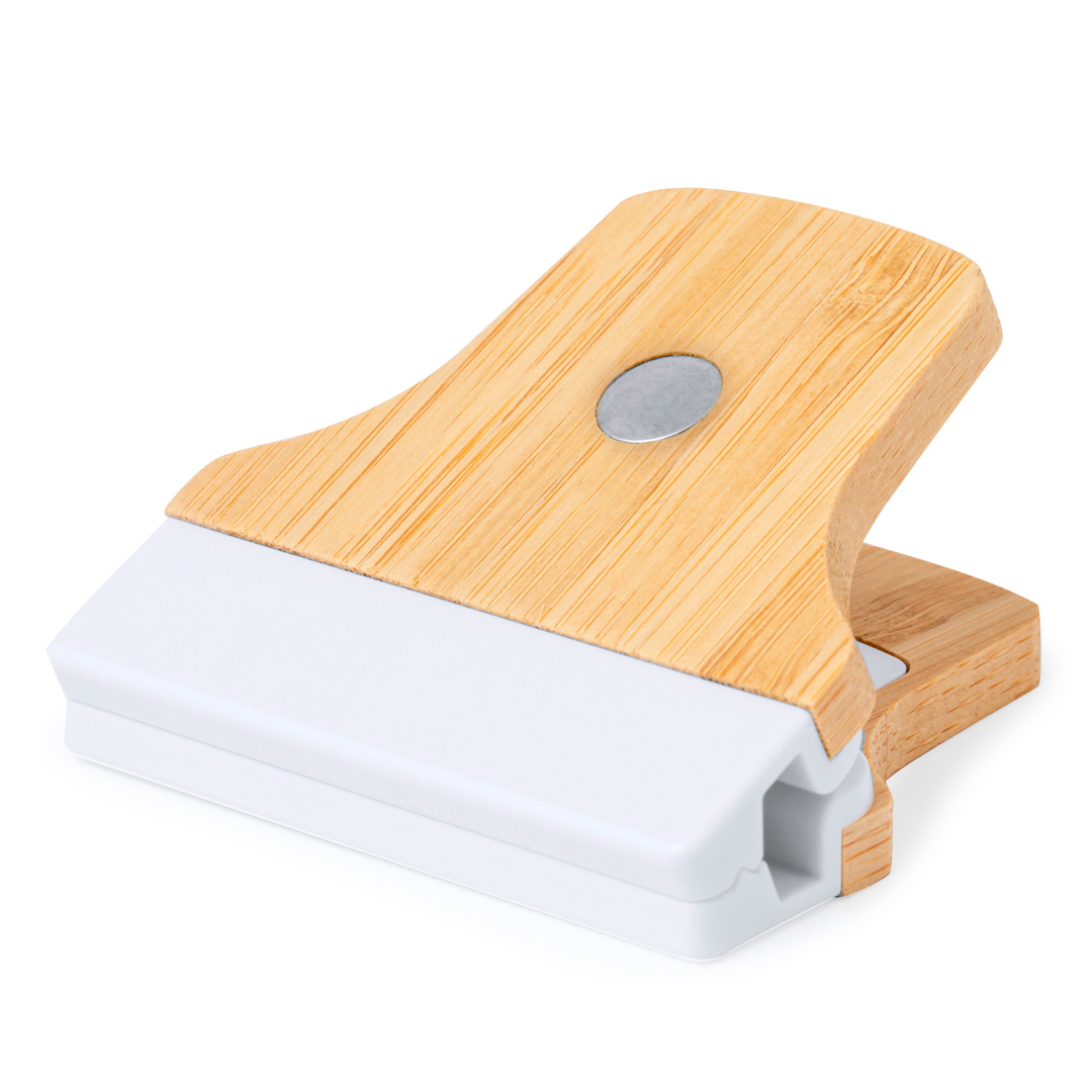 Pinza porta notas personalizada Sediax bambú magnética - Otros accesorios cocina - Regalo Promocional Personalizado - vista alternativa