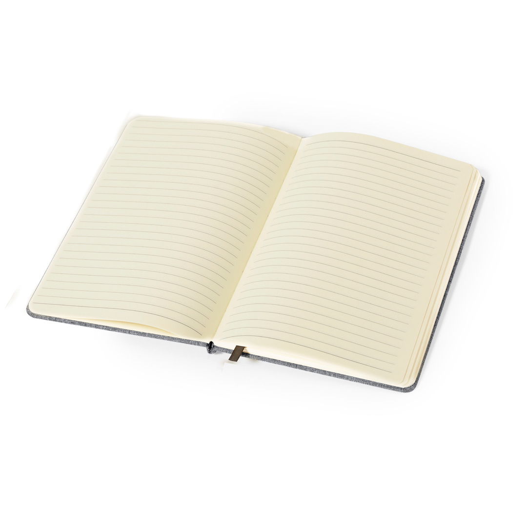 Bloc de notas personalizadoo Cesful en RPET con bolsillo cremallera y 100 hojas - Oficina - Regalo Promocional Personalizado - imagen 3
