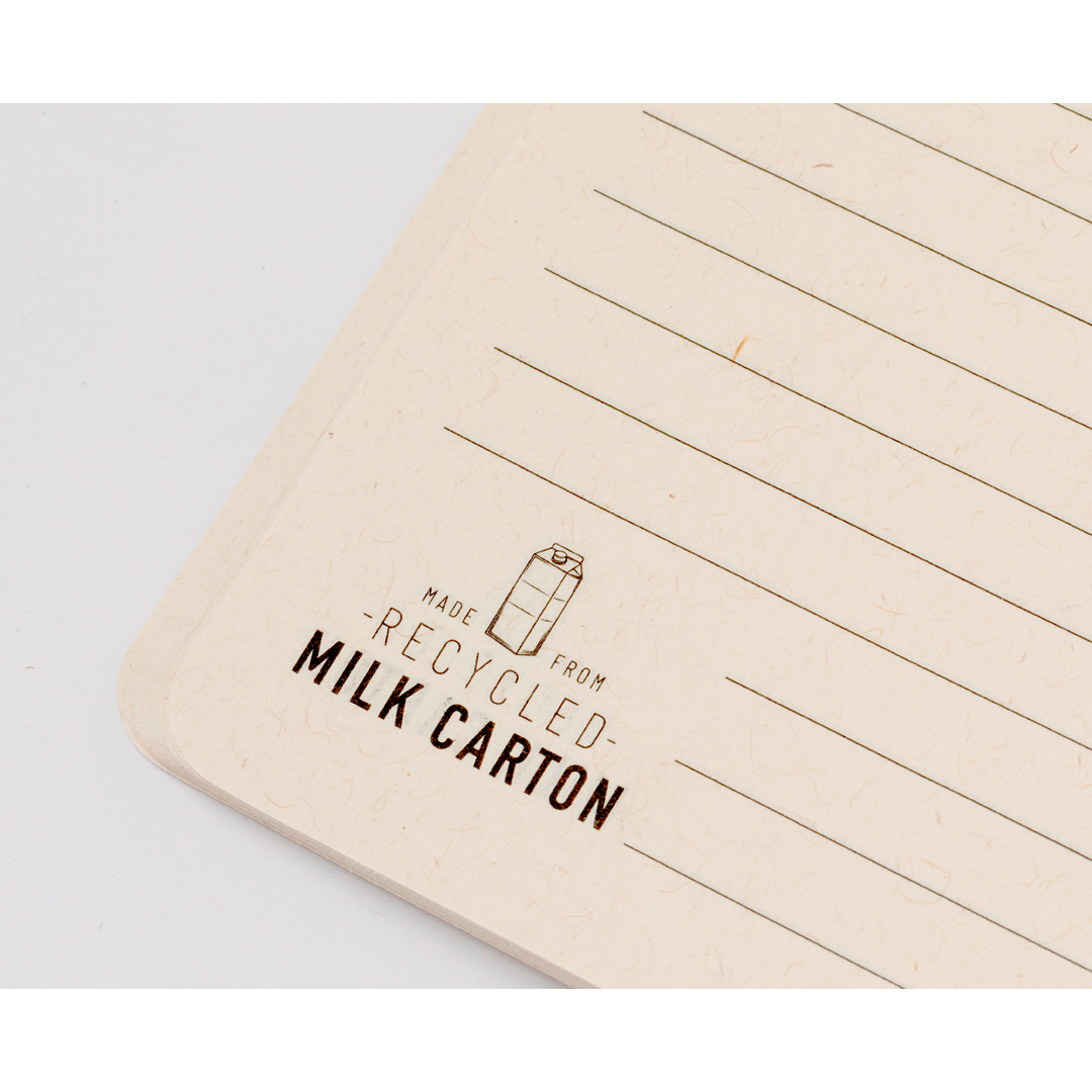 Libreta personalizada Agnila de cartones de leche reciclados - Oficina - Regalo Promocional Personalizado - vista alternativa