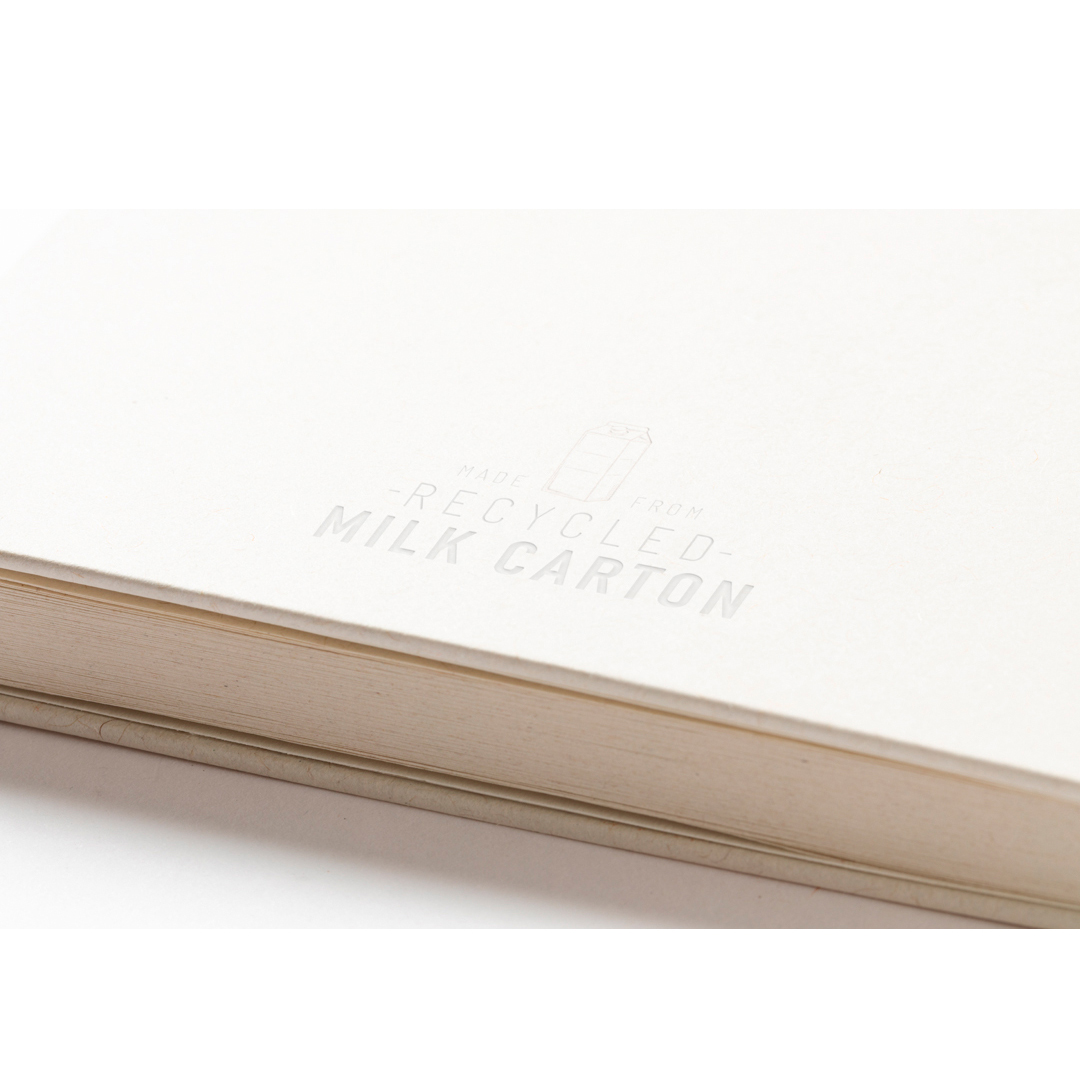 Libreta personalizada Edilax de cartones de leche con anillas dobles
