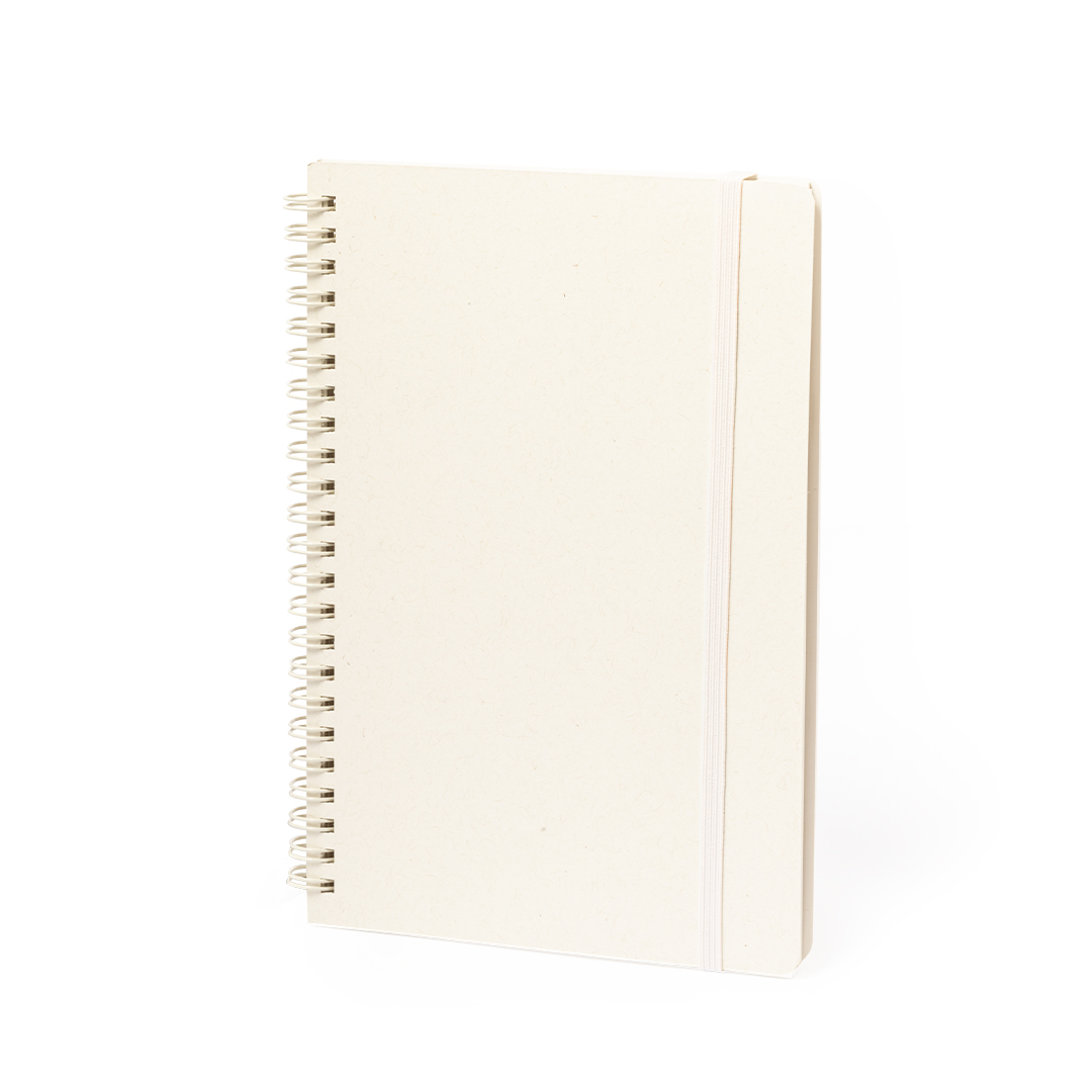 Libreta personalizada Edilax de cartones de leche con anillas dobles - Oficina - Regalo Promocional Personalizado