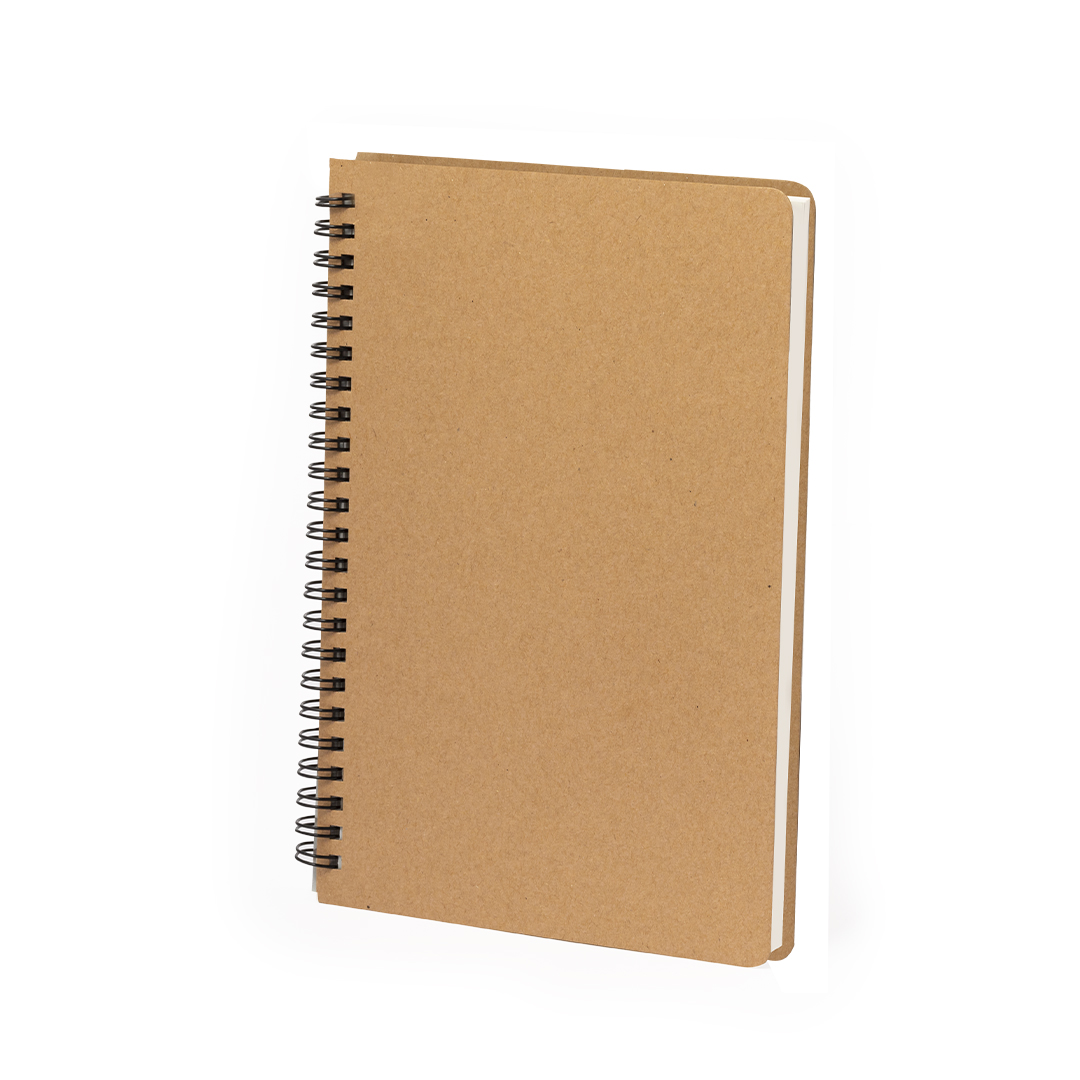 Libreta personalizada Kenta de extractos de piedra con anillas dobles - Oficina - Regalo Promocional Personalizado