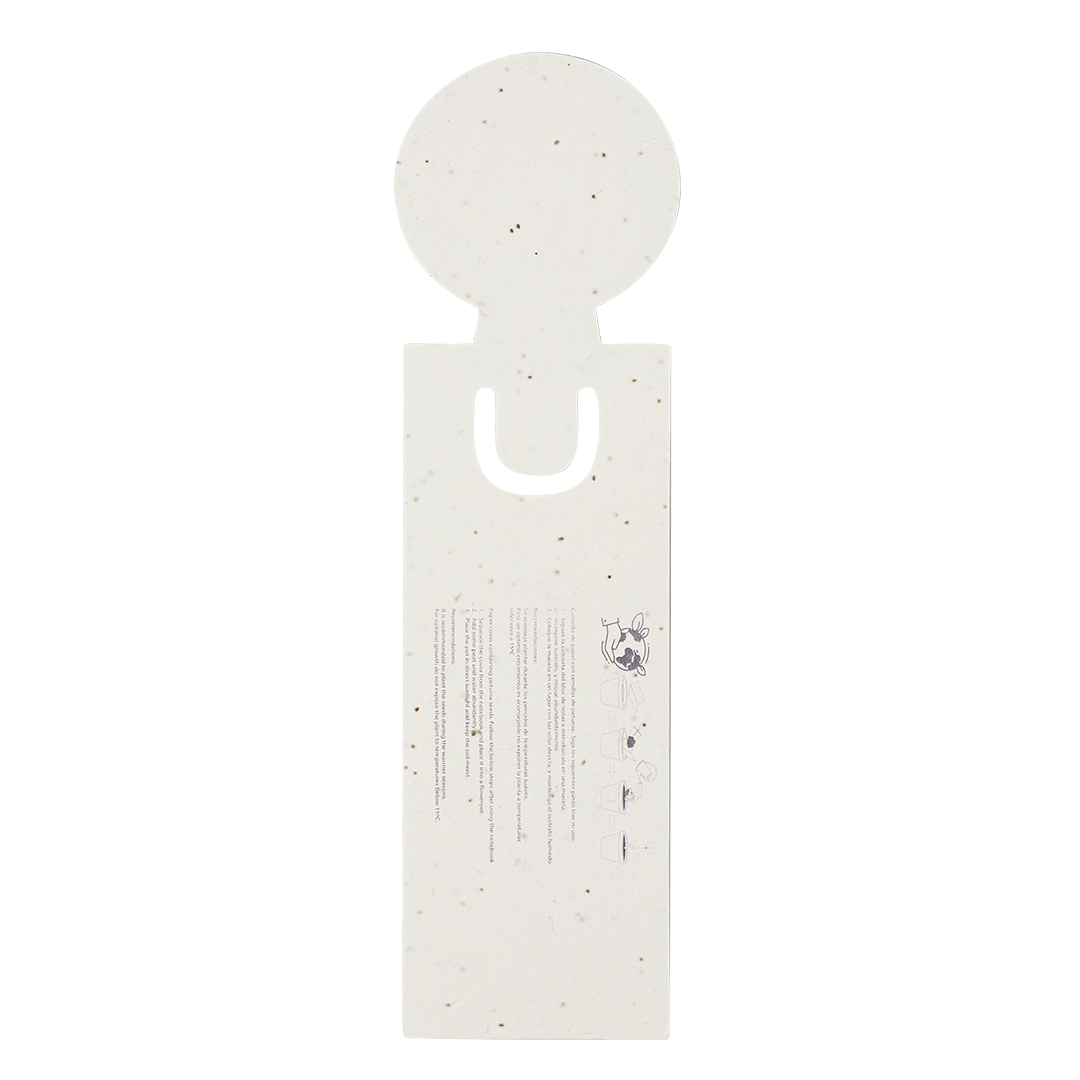 Marcapáginas semillas personalizado Kich con notas adhesivas - Oficina - Regalo Promocional Personalizado - imagen 4