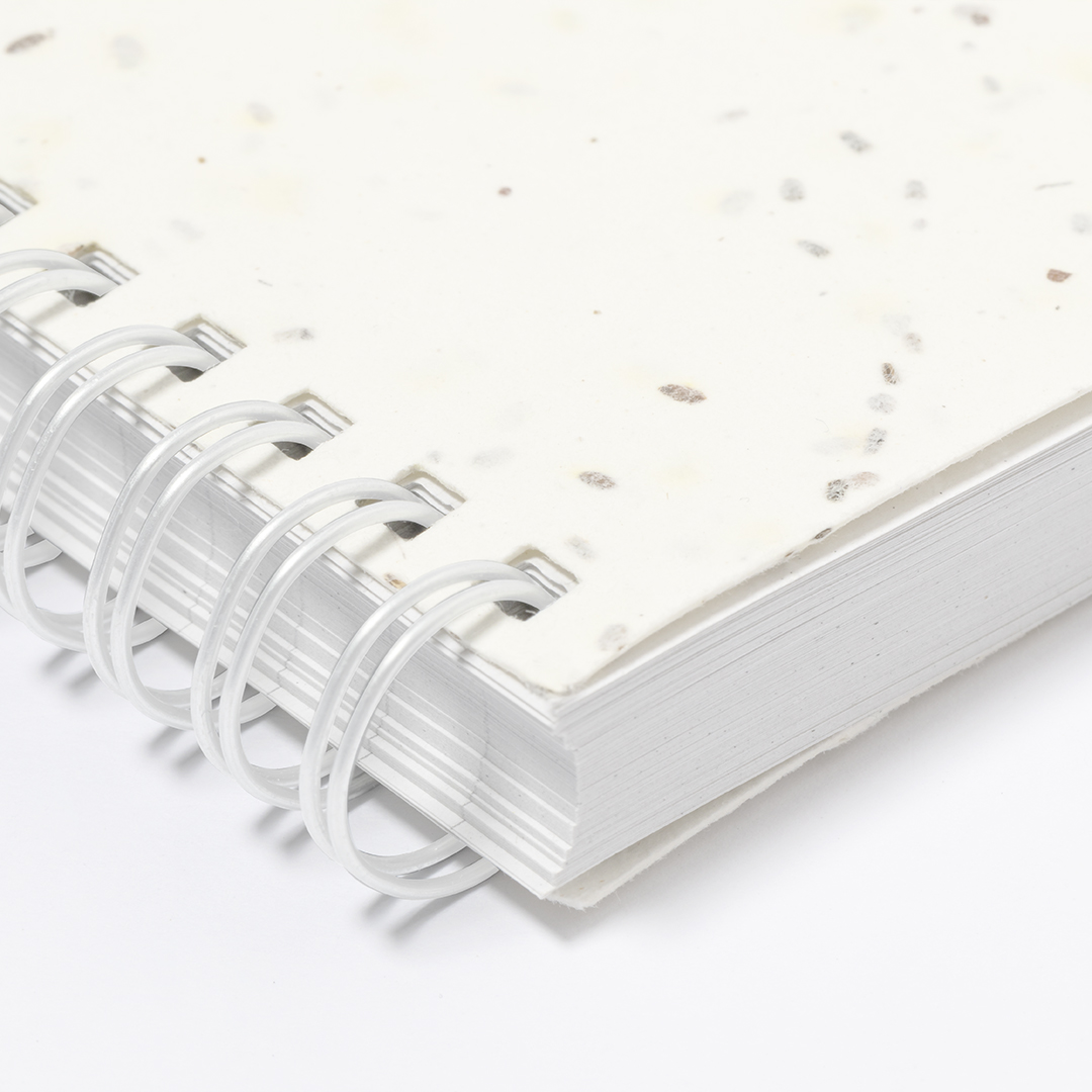 Libreta semillas personalizada Bitar de papel plantable con petunias - Oficina - Regalo Promocional Personalizado - imagen 3