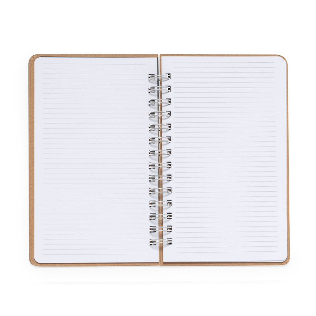 Libreta semillas personalizada Astrida de cartón reciclado con flores - Oficina - Regalo Promocional Personalizado - imagen 3