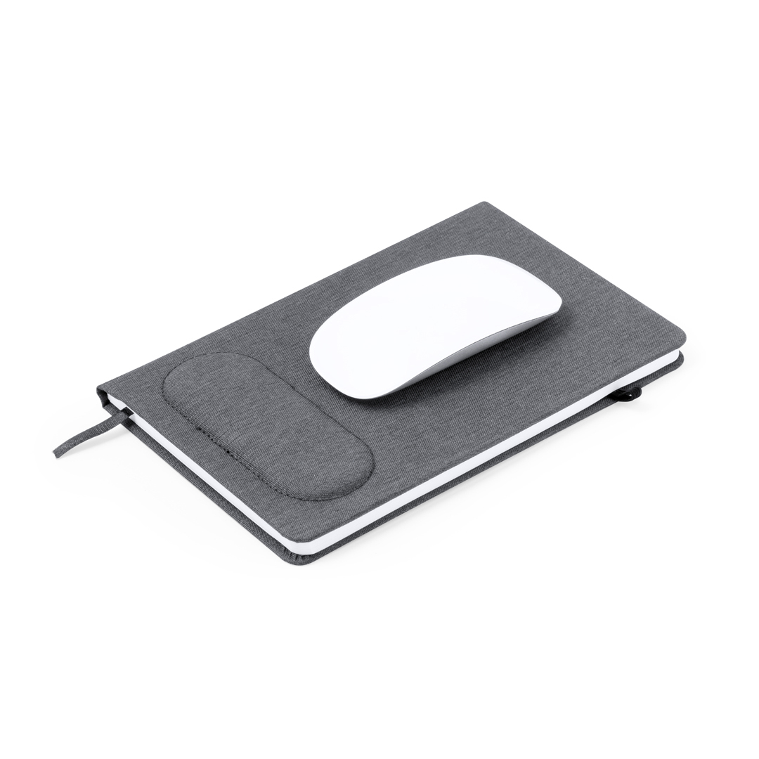 Libreta personalizada Alfombrilla Staiger de RPET con soporte ergonómico - Oficina - Regalo Promocional Personalizado - imagen 3
