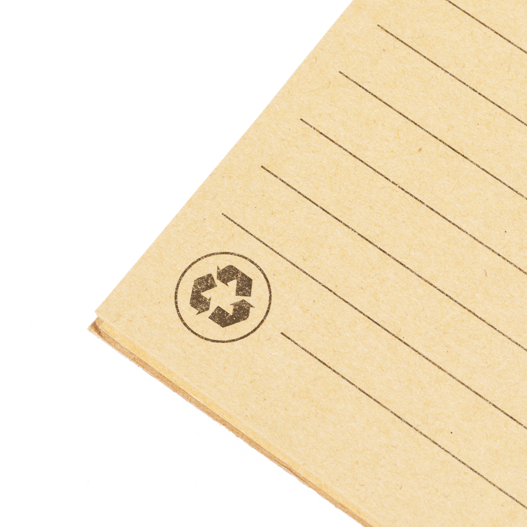 Libreta personalizada Gienah set de corcho con cartón reciclado - Set de escritura personalizados - Regalo Promocional Personalizado - imagen 6
